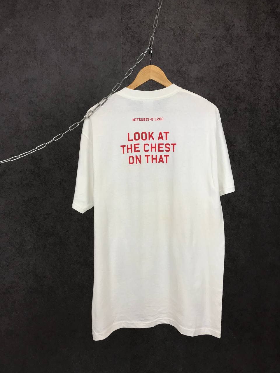 Vintage Mitsubishi L200 vintage racing overprinted tee Size US L / EU 52-54 / 3 - 2 Thumbnail