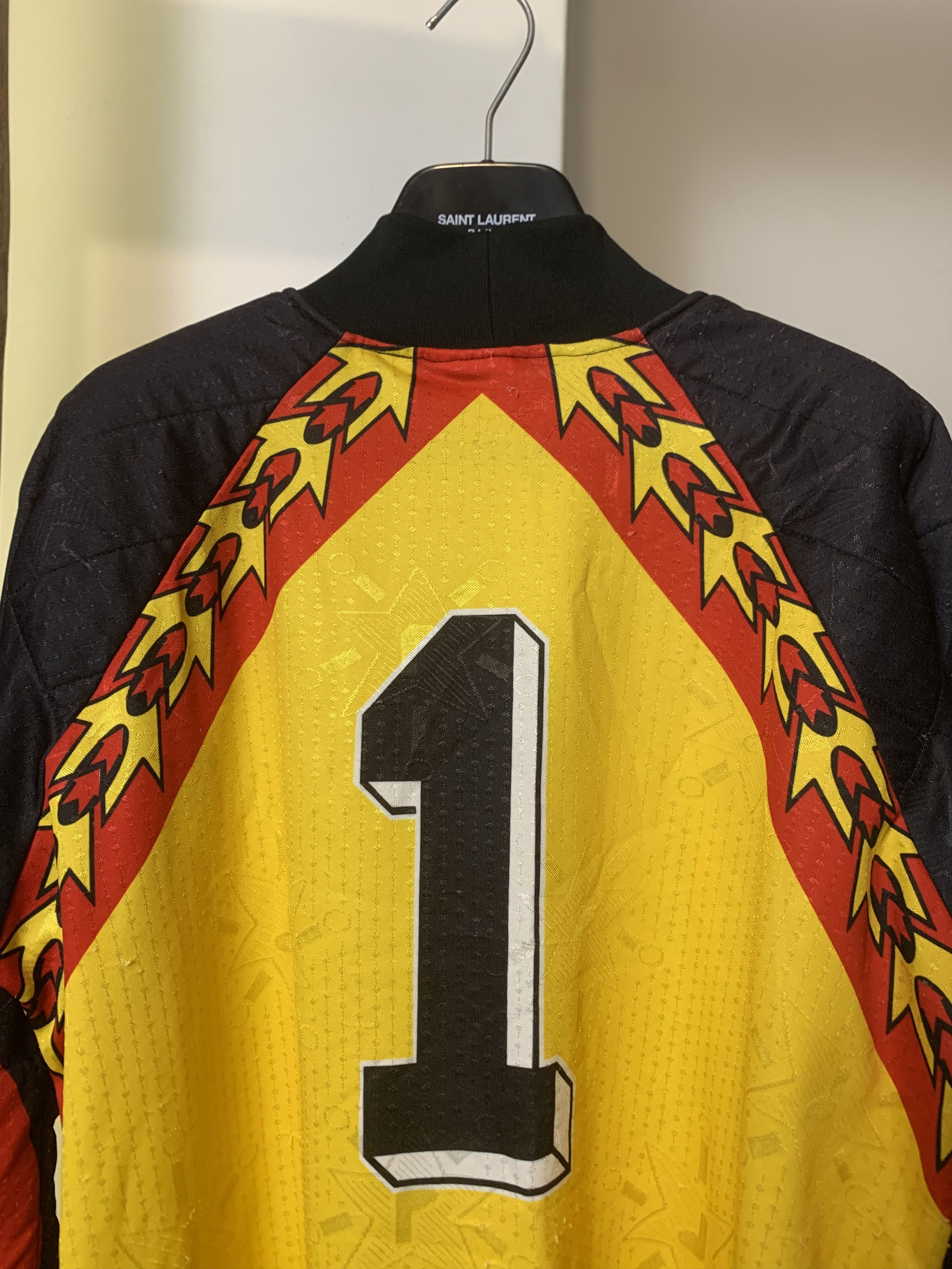 Vintage 1998 Reusch Peru Juan Aurich Goalkeeper Kit Size US XXL / EU 58 / 5 - 10 Thumbnail