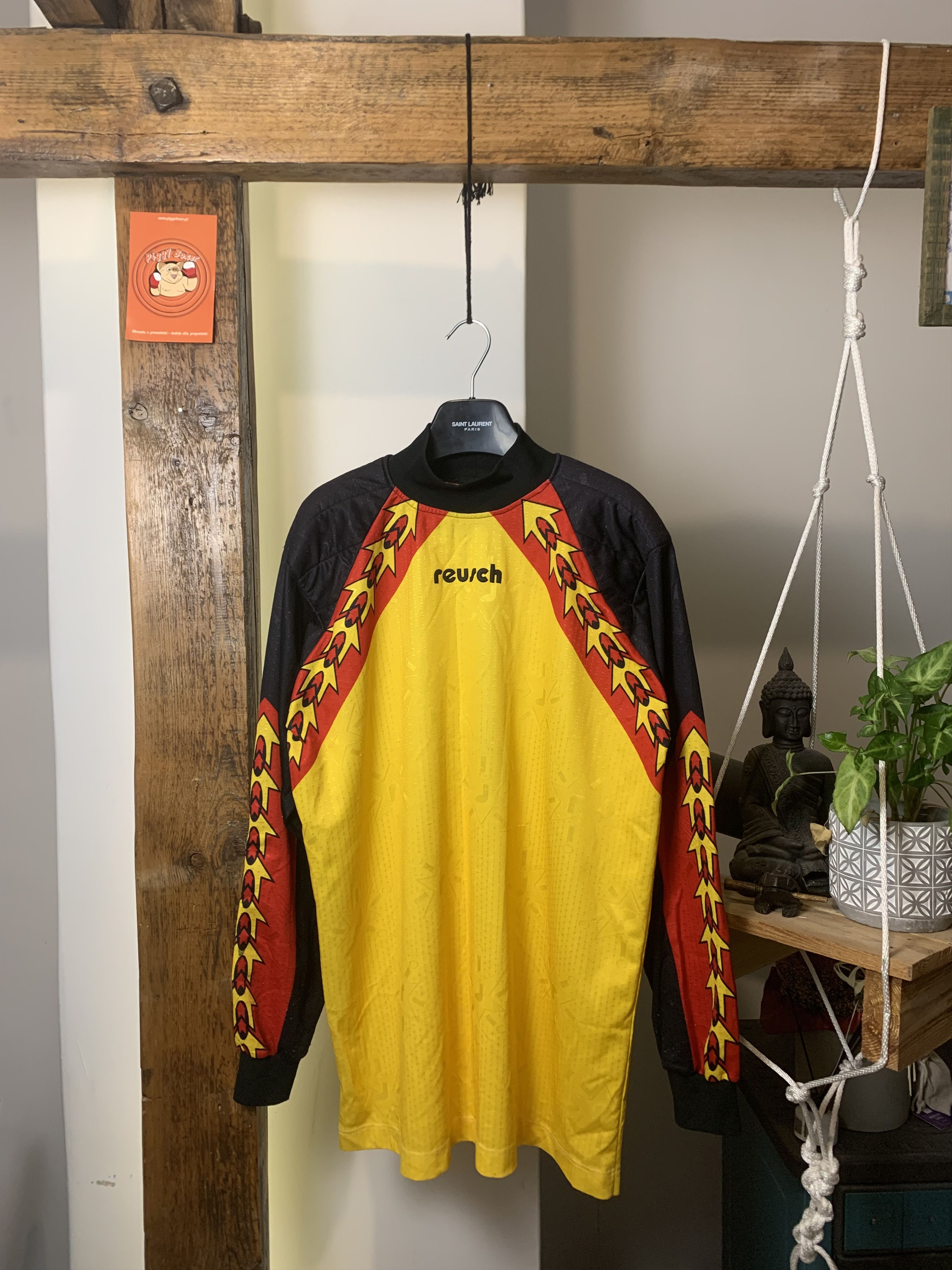 Vintage 1998 Reusch Peru Juan Aurich Goalkeeper Kit Size US XXL / EU 58 / 5 - 1 Thumbnail