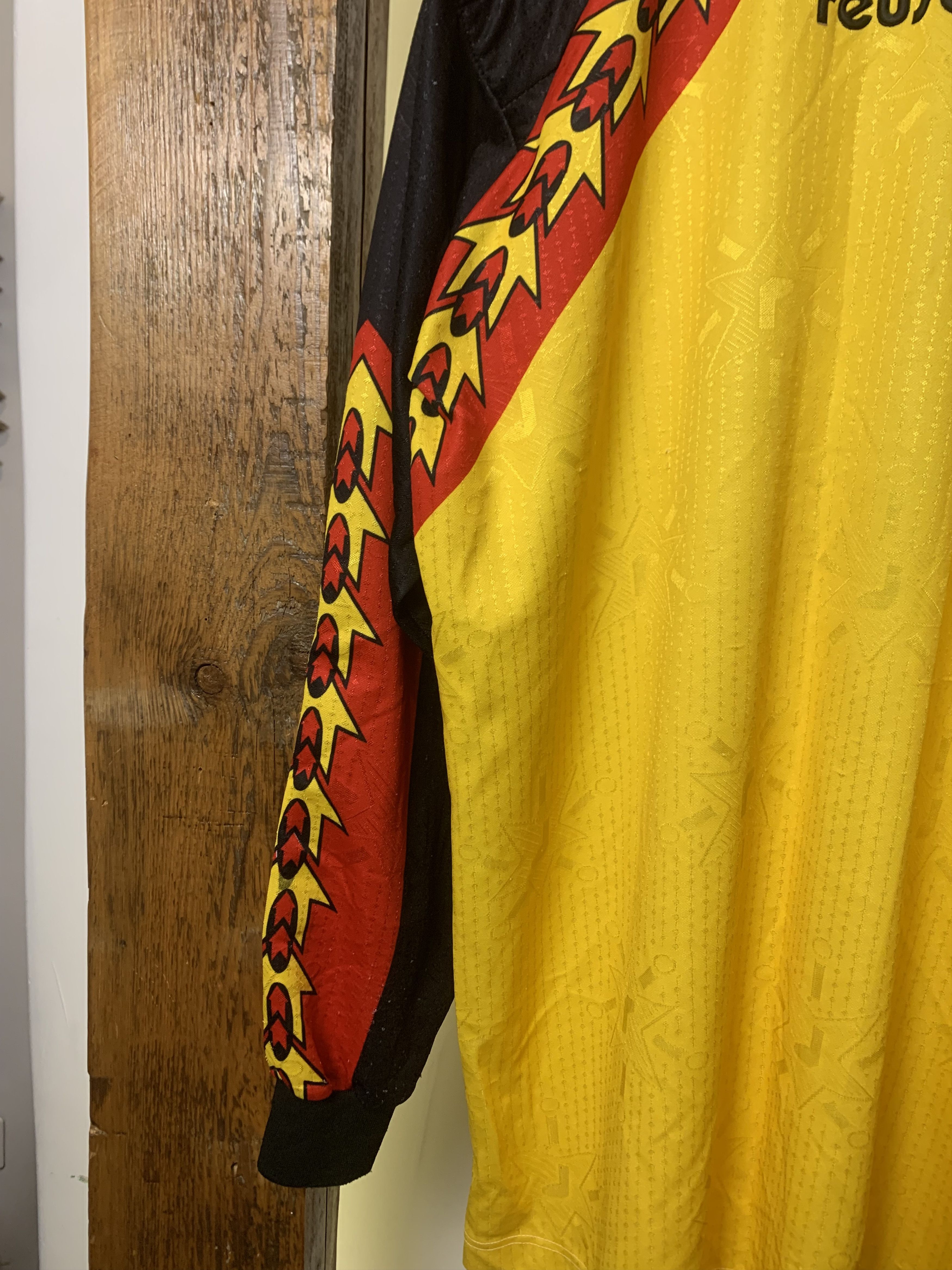Vintage 1998 Reusch Peru Juan Aurich Goalkeeper Kit Size US XXL / EU 58 / 5 - 5 Thumbnail