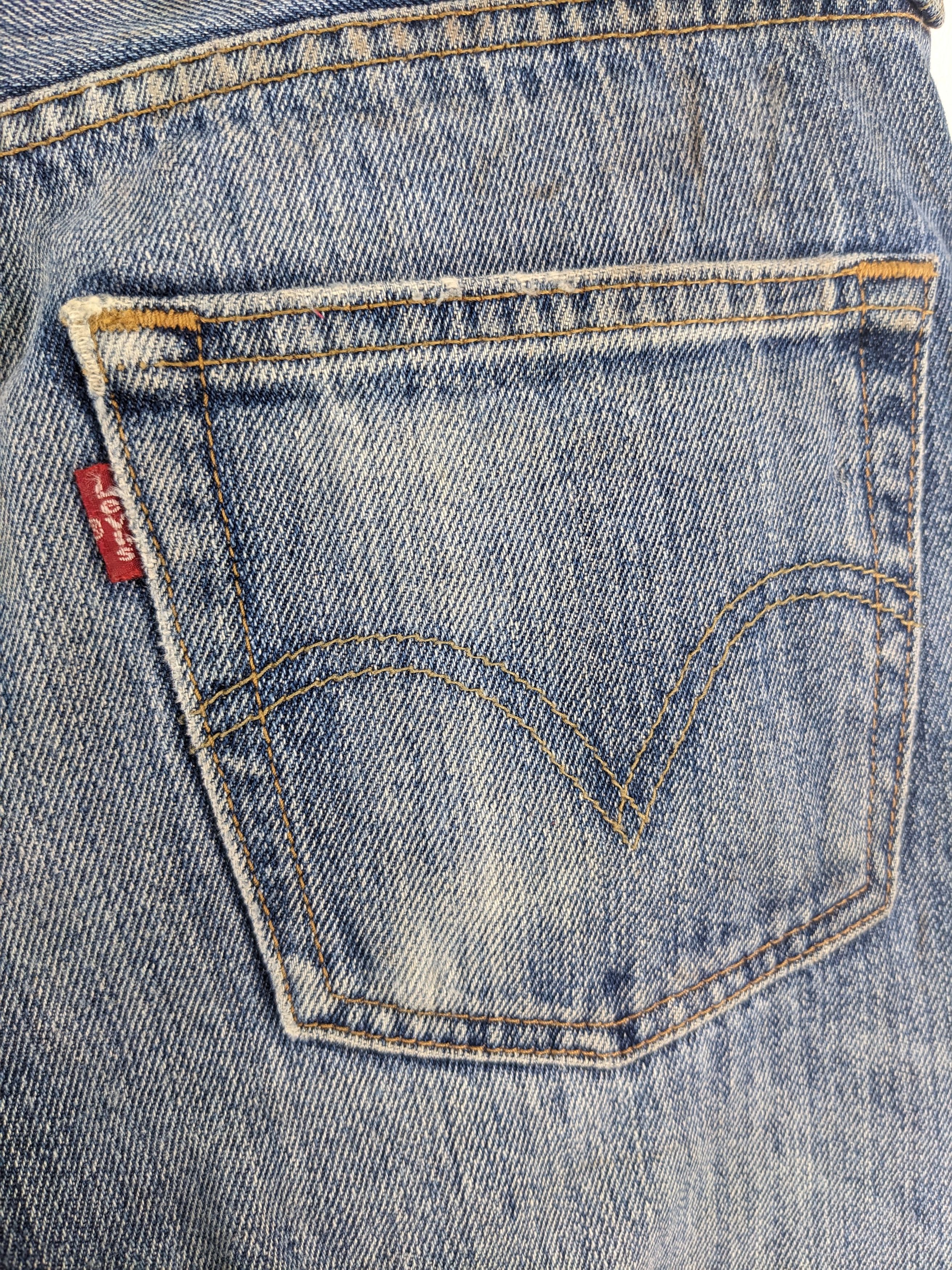 Levi's Vintage Levis 501 Jeans Custom Made Paisley Sashiko Boro Size US 30 / EU 46 - 13 Thumbnail