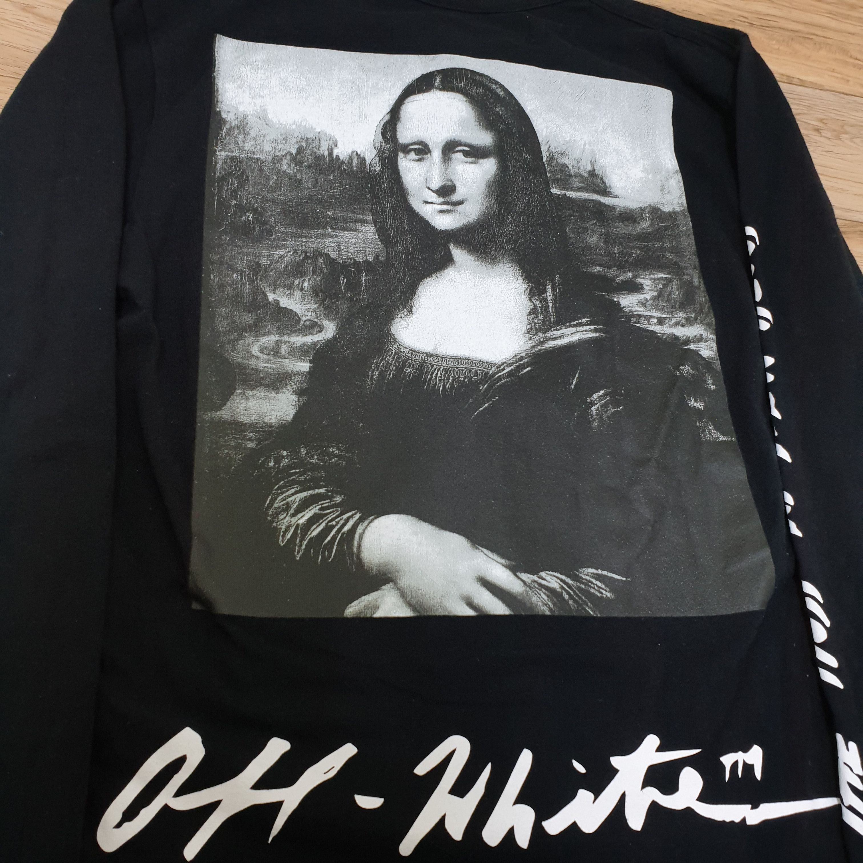 Off-White Off-White Mona Lisa Long Sleeve Tee Size US S / EU 44-46 / 1 - 3 Thumbnail