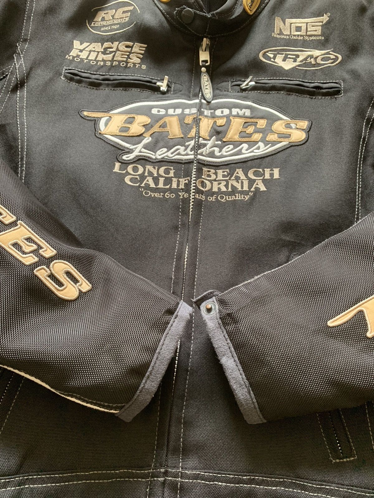 Bates Hats RARE ‼️ Bates Custom Leather Motorcycle Jacket Size US M / EU 48-50 / 2 - 5 Thumbnail