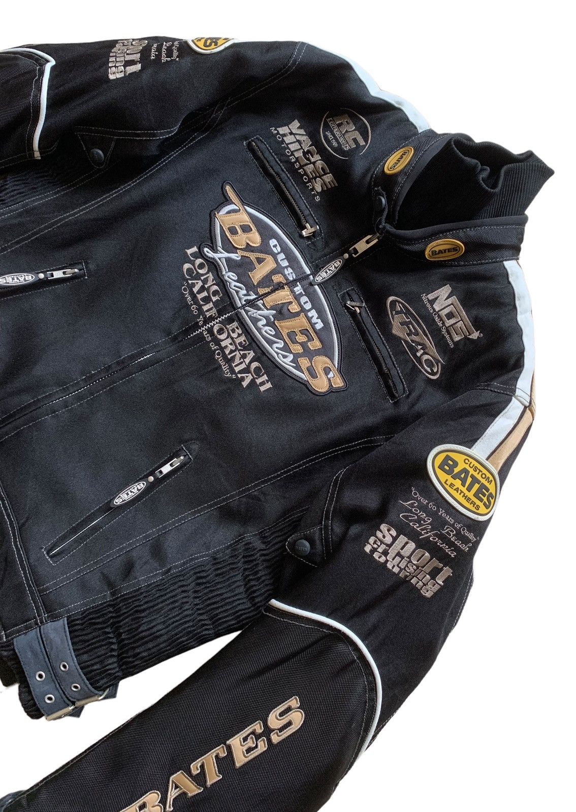 Bates Hats RARE ‼️ Bates Custom Leather Motorcycle Jacket Size US M / EU 48-50 / 2 - 3 Thumbnail