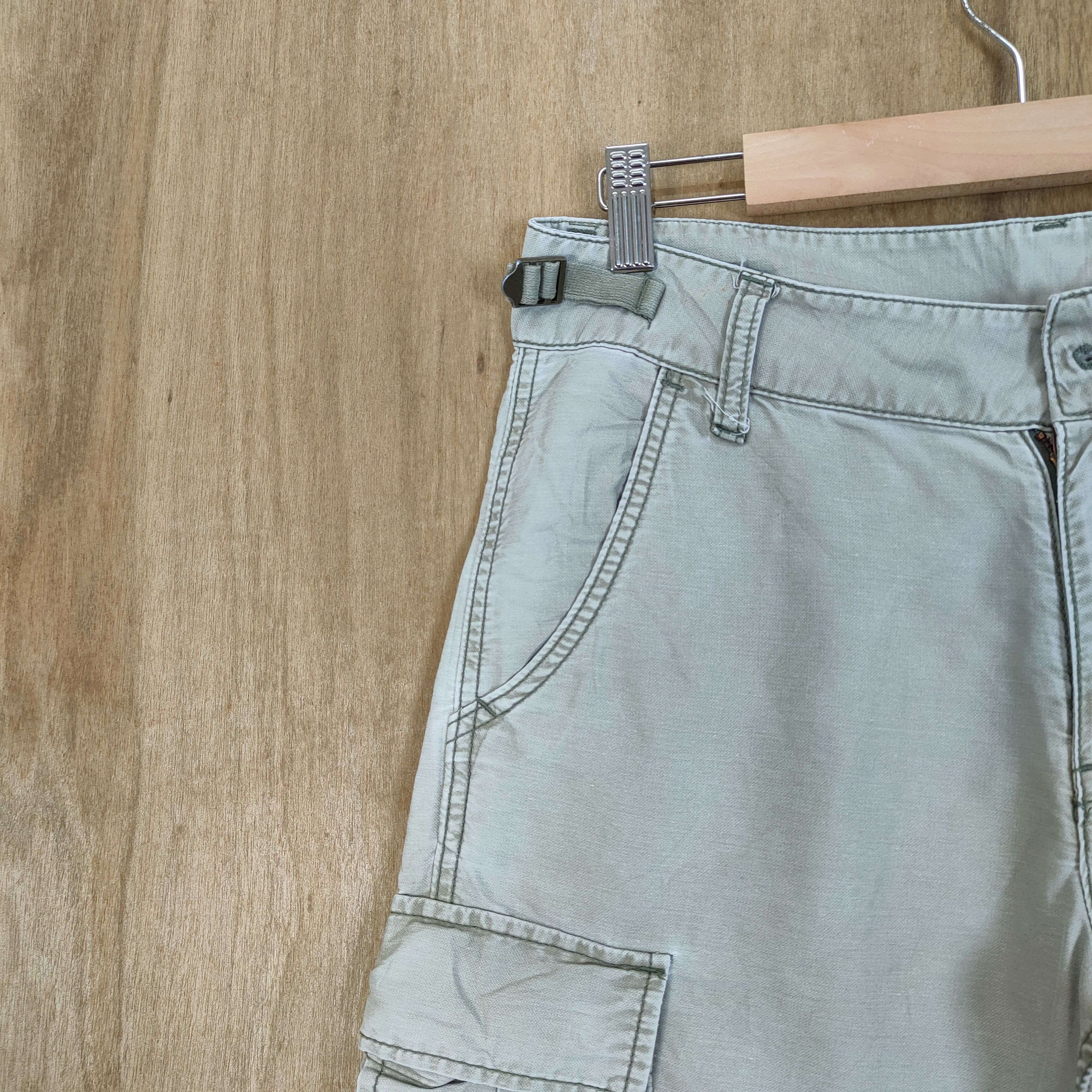 Japanese Brand × Vintage HONEYSUCKLE ROSE CARGO PANTS Size US 29 - 4 Thumbnail
