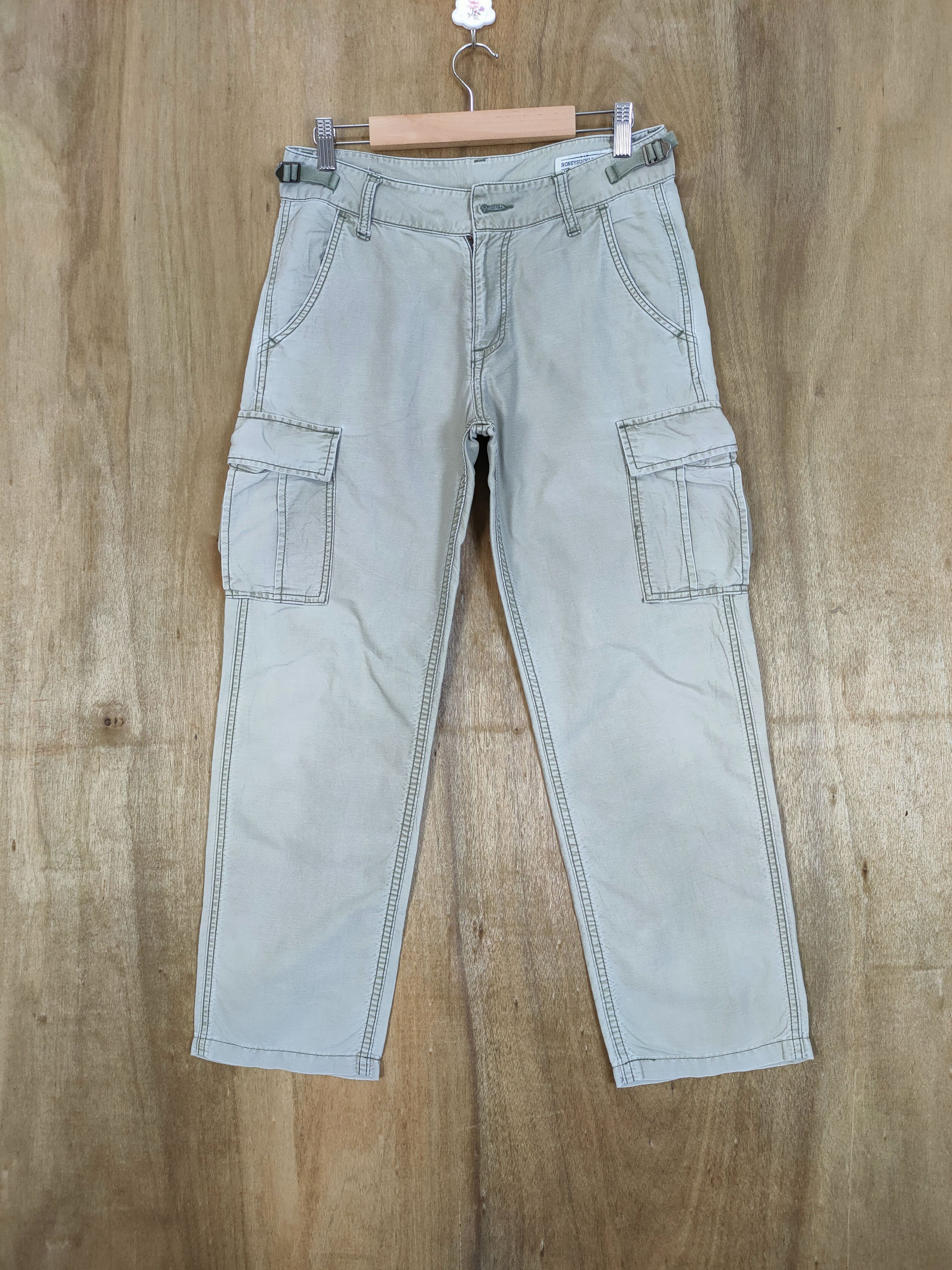 Japanese Brand × Vintage HONEYSUCKLE ROSE CARGO PANTS Size US 29 - 1 Thumbnail