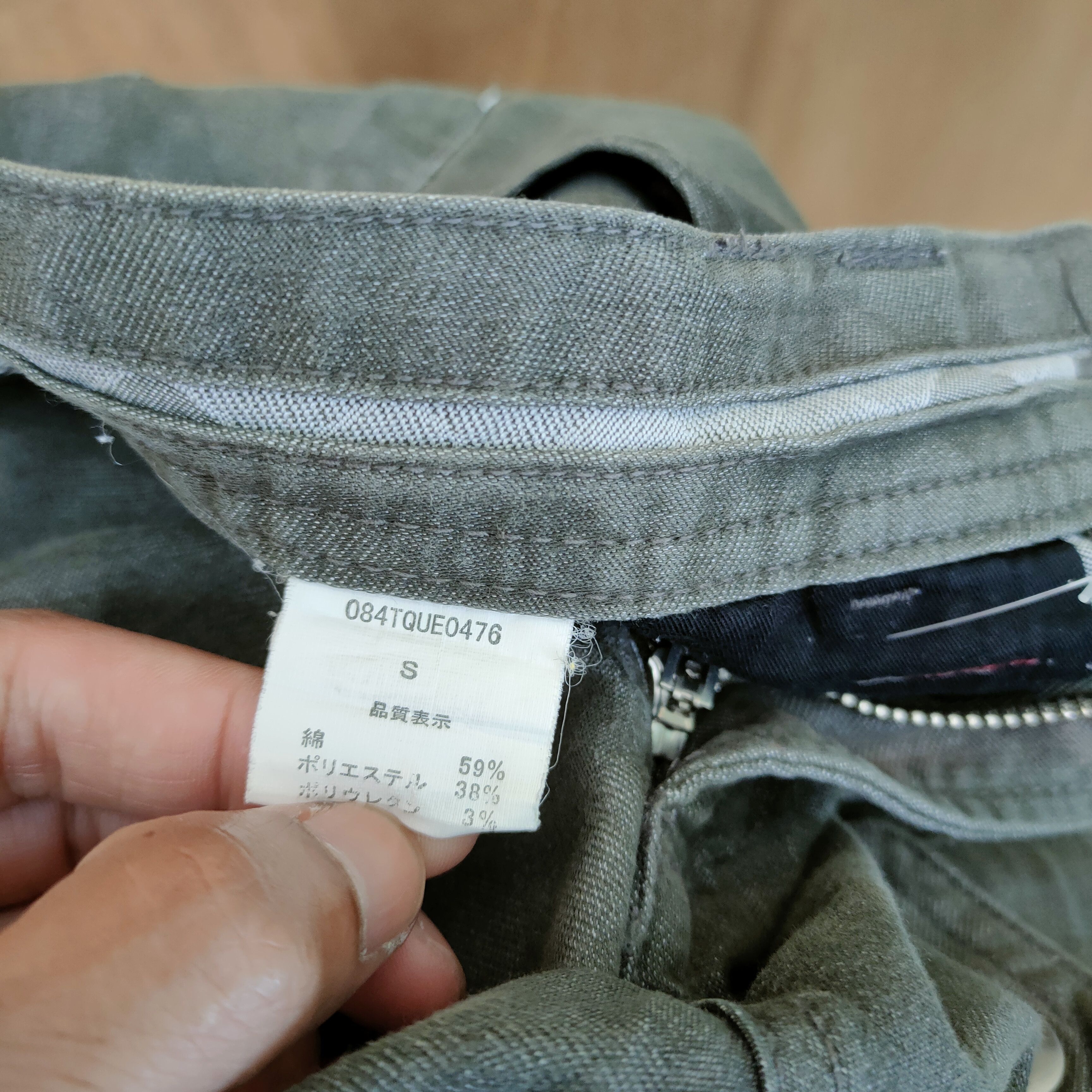 semanticdesign SEMANTIC DESIGN FADED CARGO PANTS #111 Size US 29 - 11 Thumbnail
