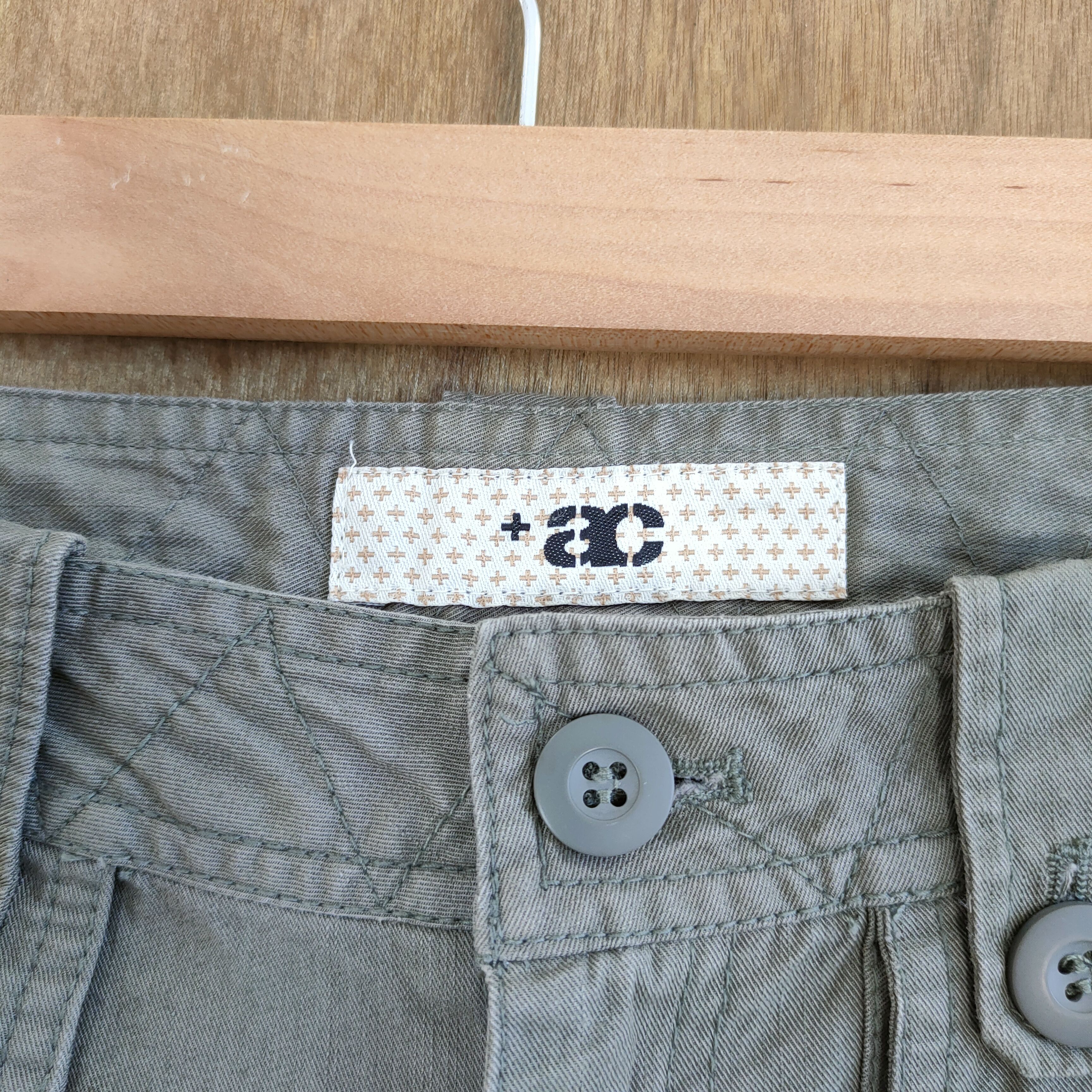 Japanese Brand VINTAGE AC FADED FLARE CARGO PANTS Size US 29 - 8 Thumbnail