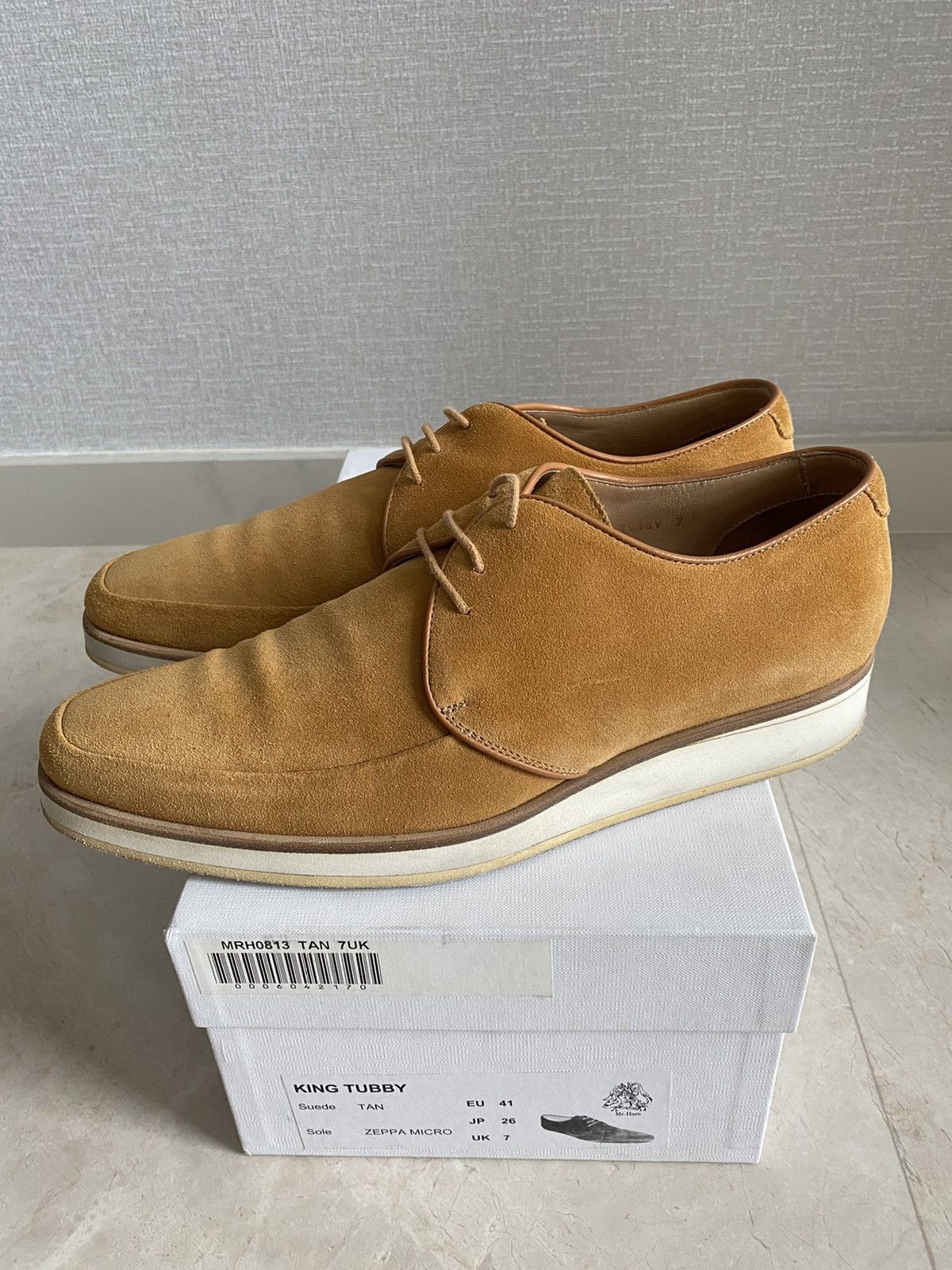 Loro Piana Mr. Hare King Tubby Suede Size US 8 / EU 41 - 1 Thumbnail