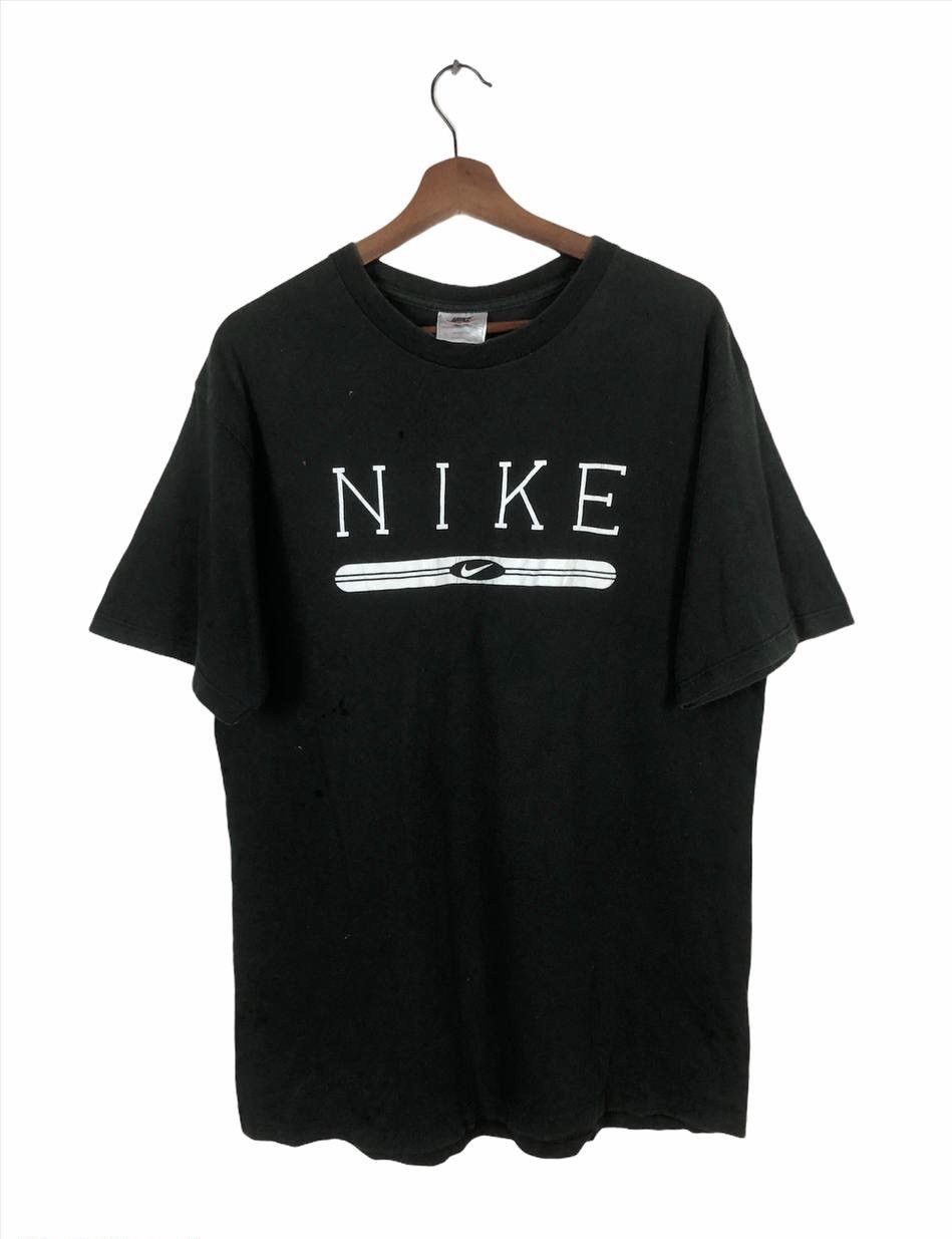 Nike × Vintage 🔥QUICK SALE❌Vintage 90’s NIKE Center Logo Swoosh Tee Size US M / EU 48-50 / 2 - 4 Thumbnail