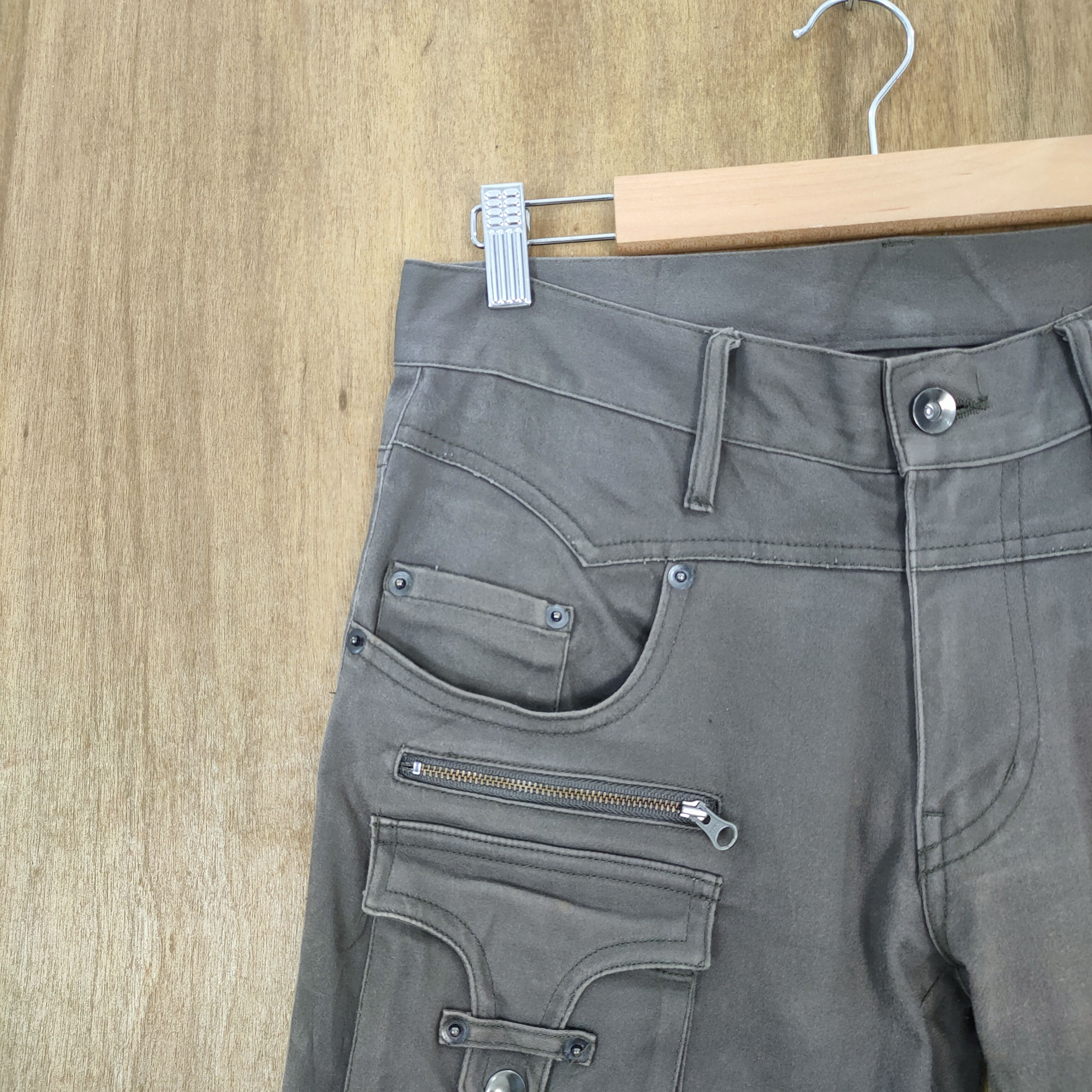 Japanese Brand EVOLUTION 10 POCKET CARGO PANTS Size US 29 - 4 Thumbnail