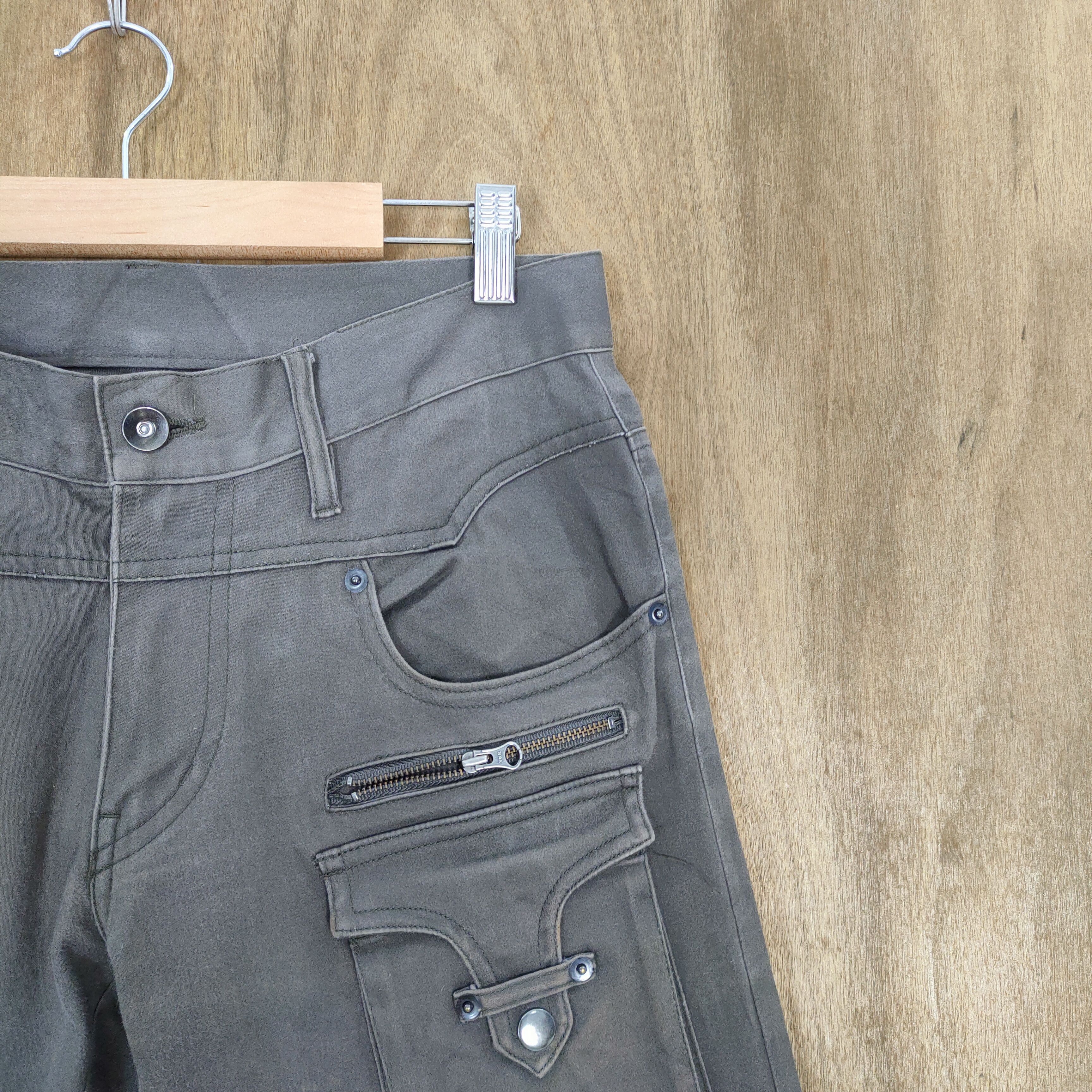 Japanese Brand EVOLUTION 10 POCKET CARGO PANTS Size US 29 - 5 Thumbnail