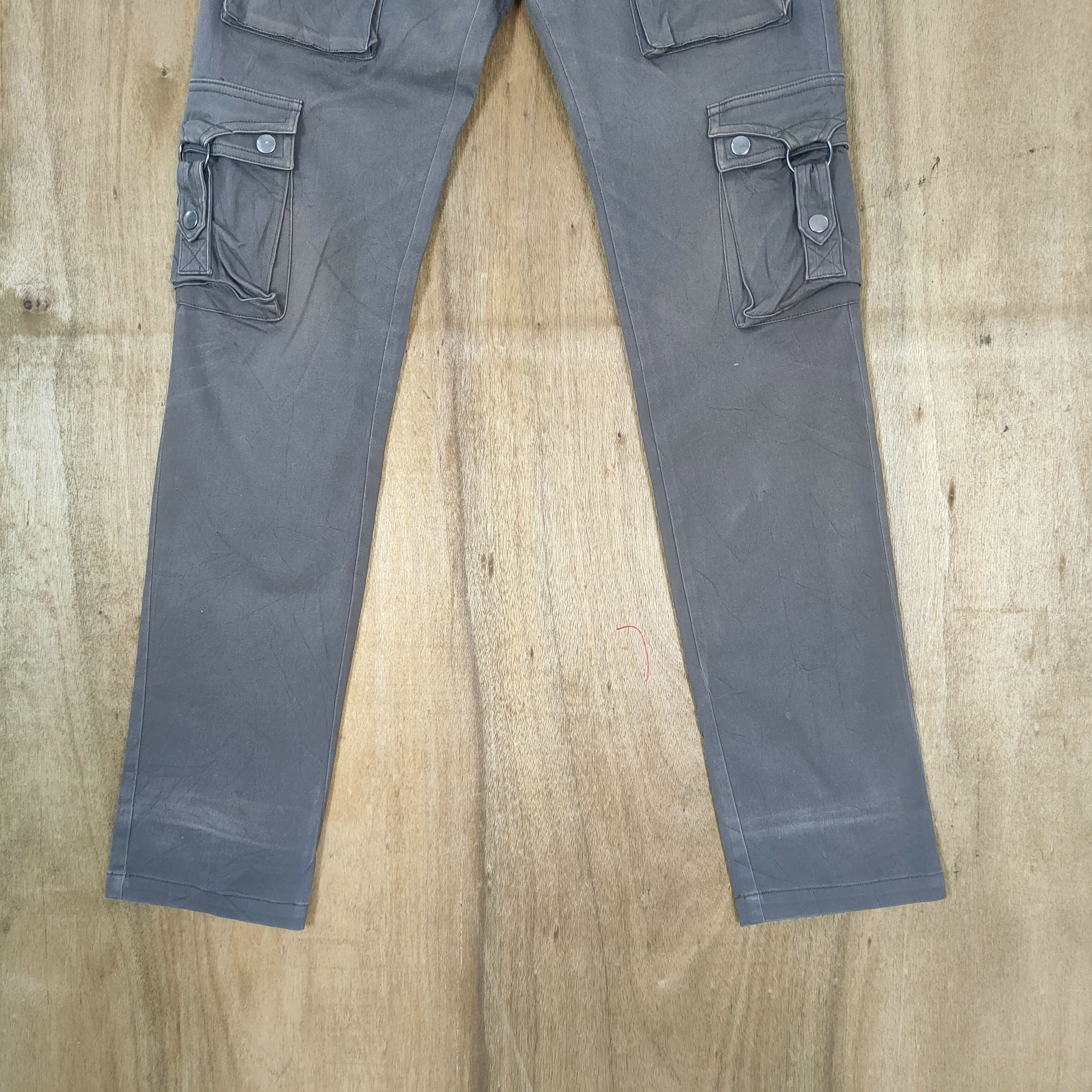 Japanese Brand EVOLUTION 10 POCKET CARGO PANTS Size US 29 - 3 Thumbnail