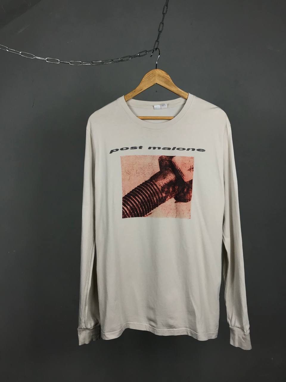 Band Tees Post Malone band rap longsleeve Size US M / EU 48-50 / 2 - 1 Thumbnail
