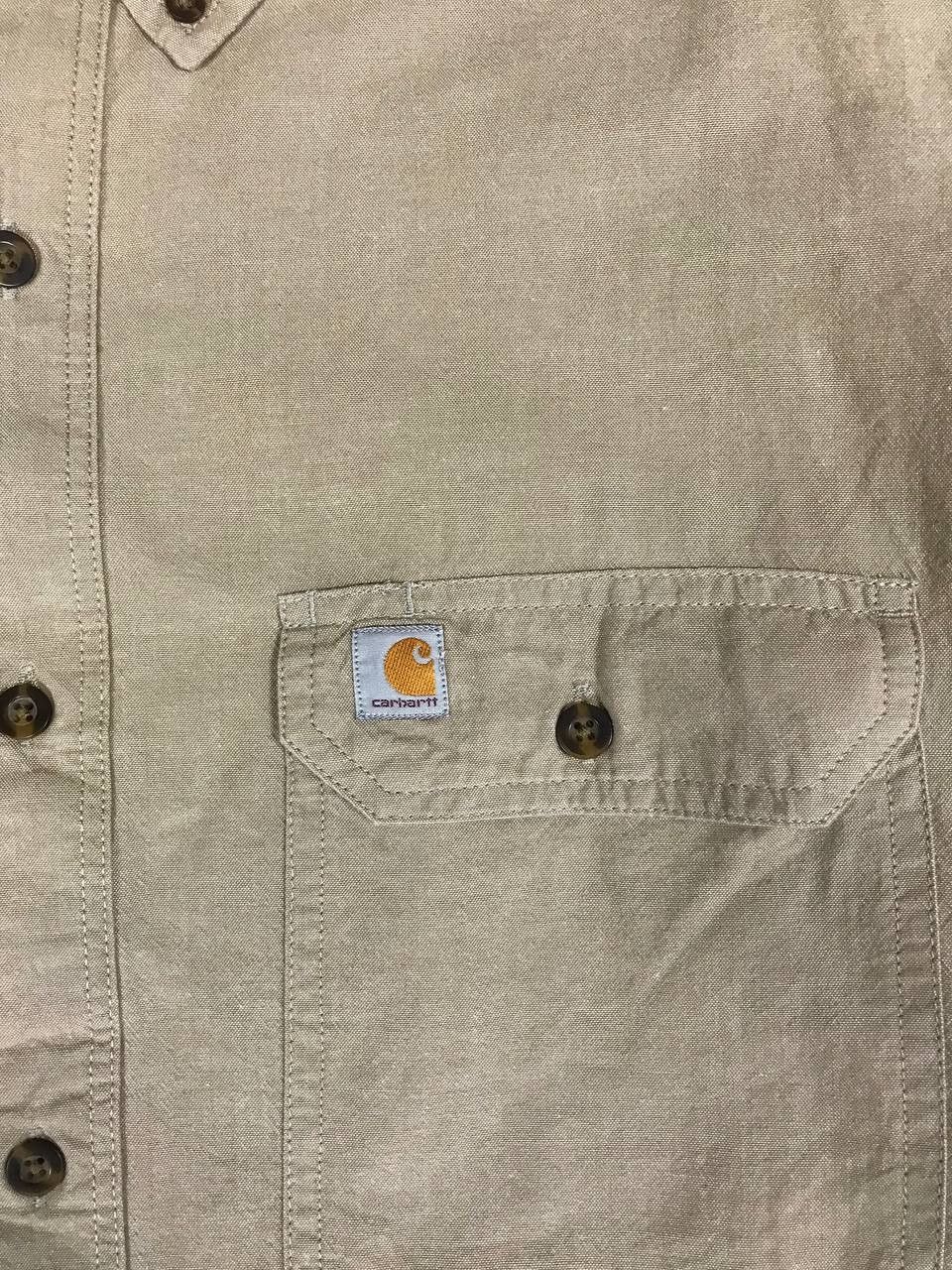 Carhartt × Vintage Carhartt vintage streetwear patch shirt Size US XXL / EU 58 / 5 - 3 Thumbnail