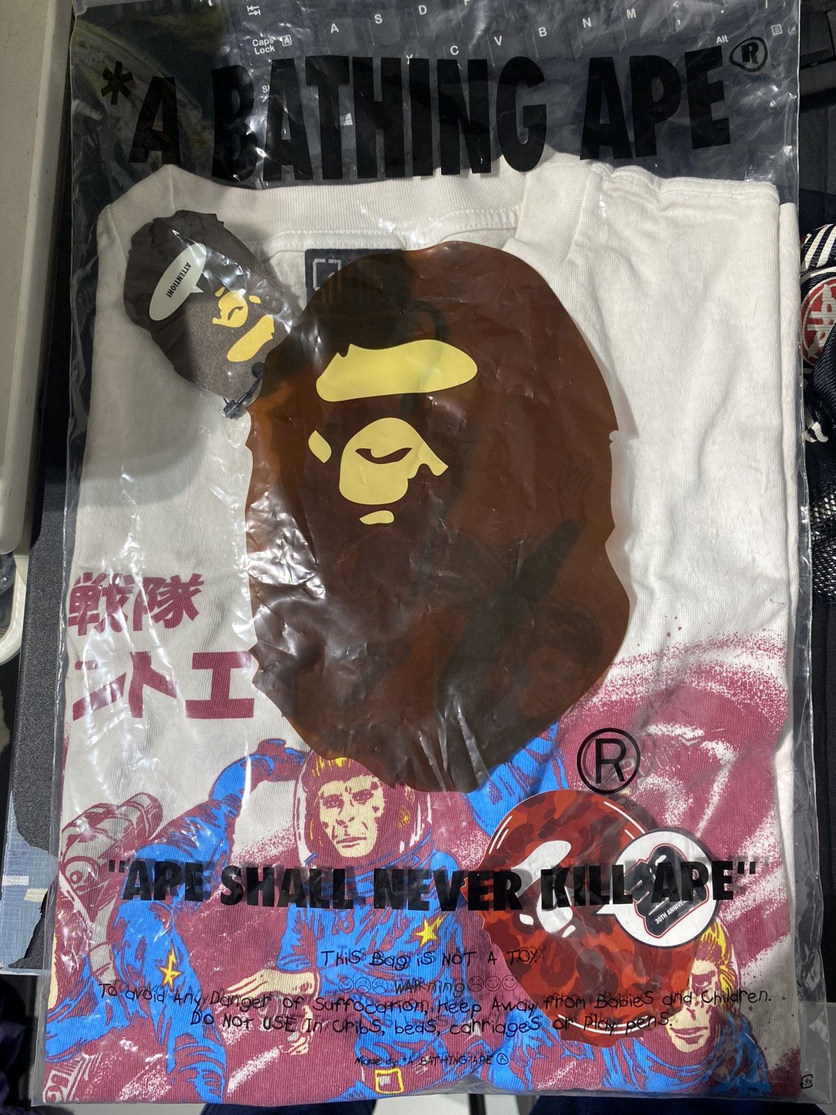 Bape × Saint Michael A BATHING APE X SAINT SONIC YOUTH Size US L / EU 52-54 / 3 - 9 Thumbnail