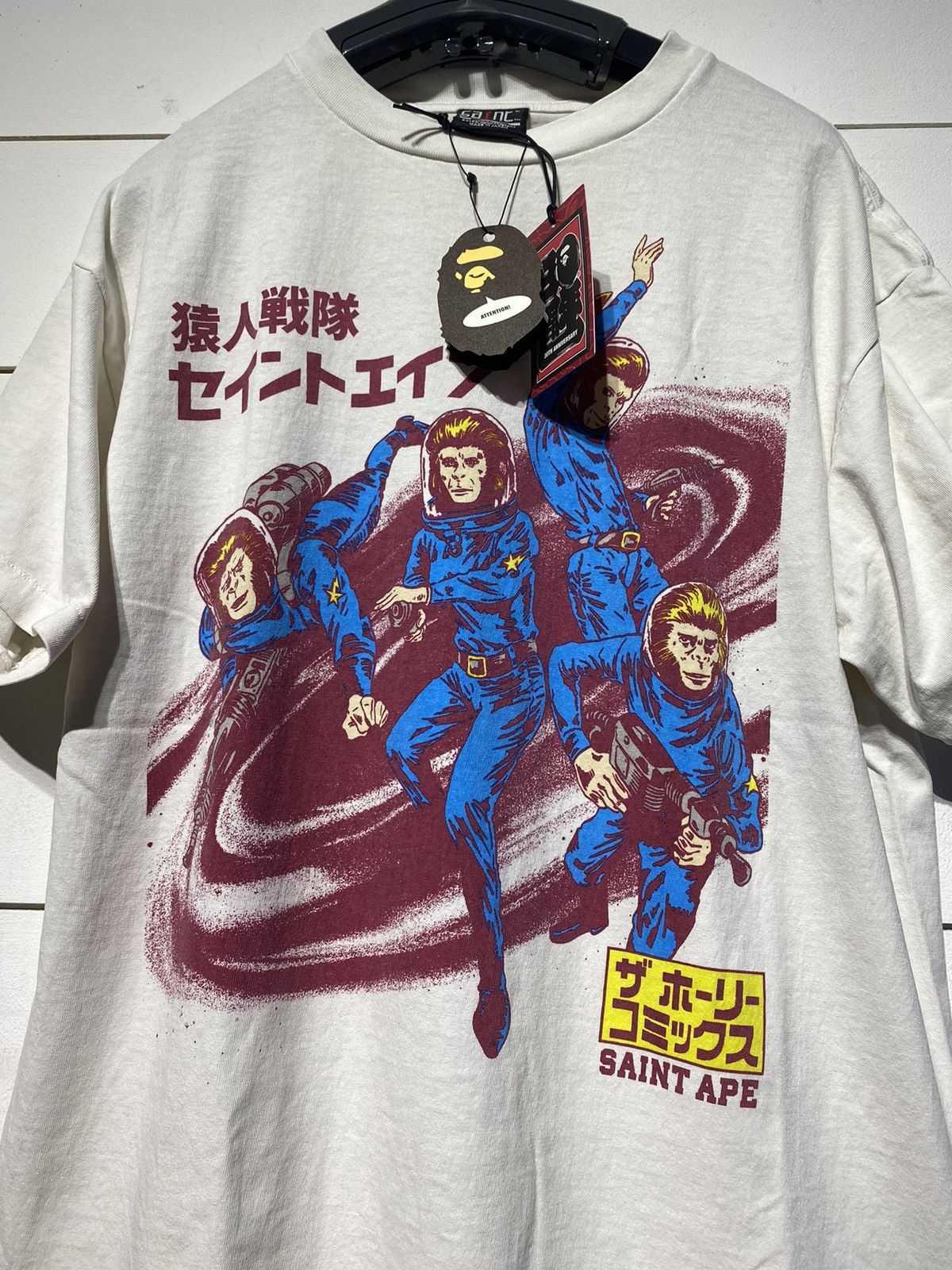 Bape × Saint Michael A BATHING APE X SAINT SONIC YOUTH Size US L / EU 52-54 / 3 - 2 Thumbnail