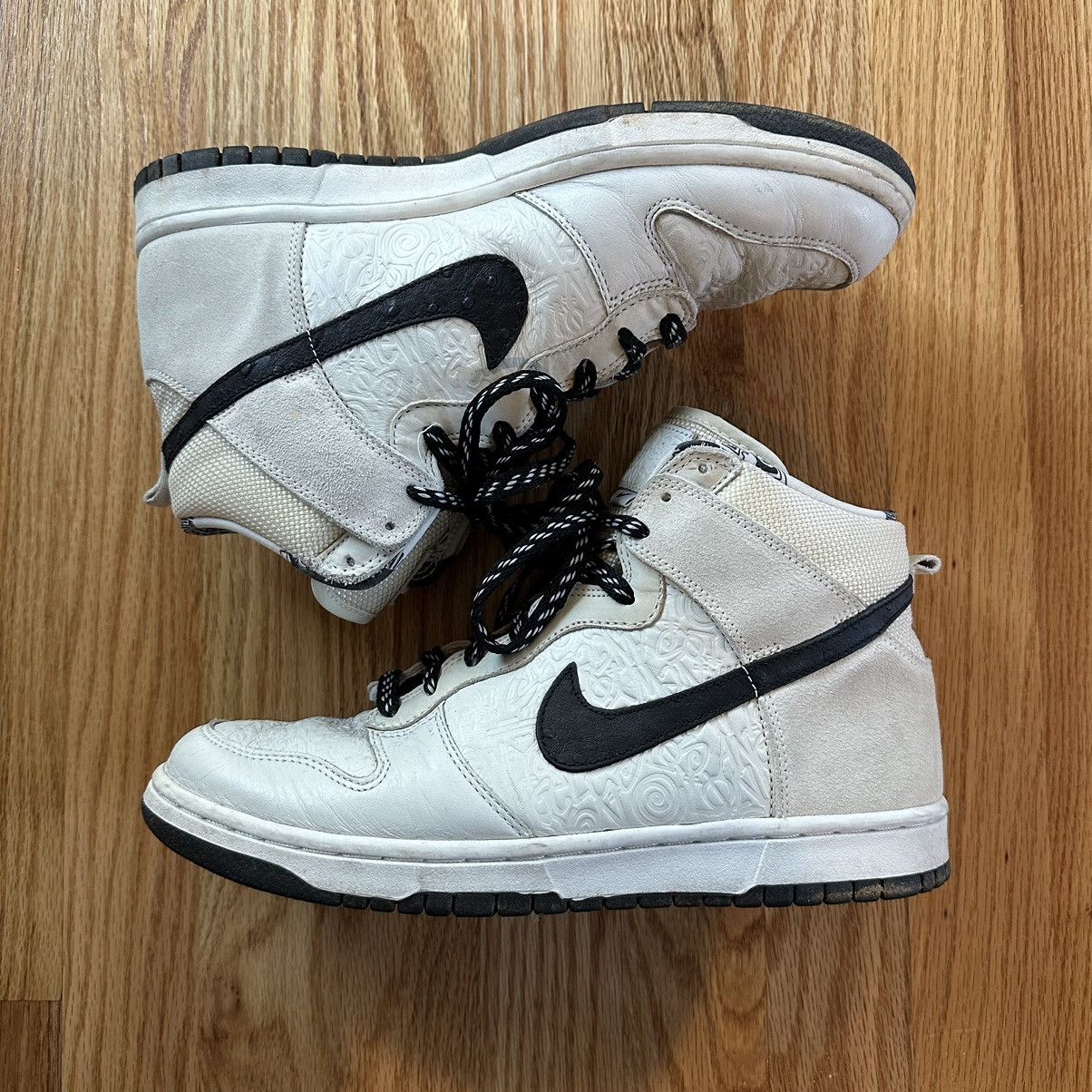Nike × Stussy RARE 2006 Nike x Stüssy Dunk High World Tour Tokyo Size 9 Size US 9 / EU 42 - 3 Thumbnail