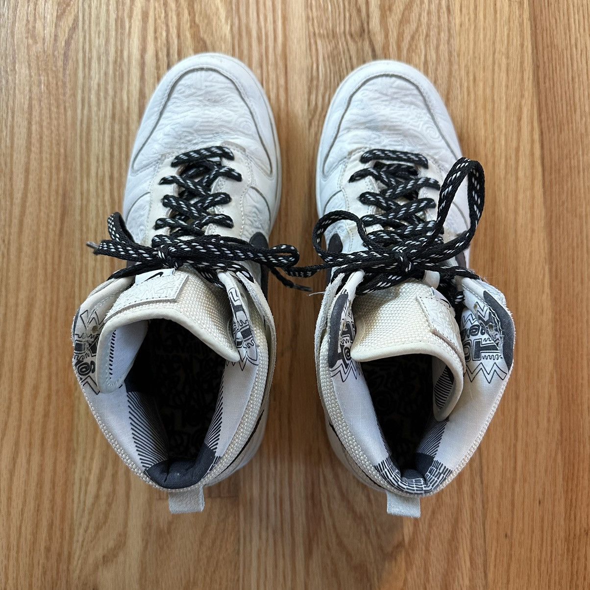 Nike × Stussy RARE 2006 Nike x Stüssy Dunk High World Tour Tokyo Size 9 Size US 9 / EU 42 - 4 Thumbnail
