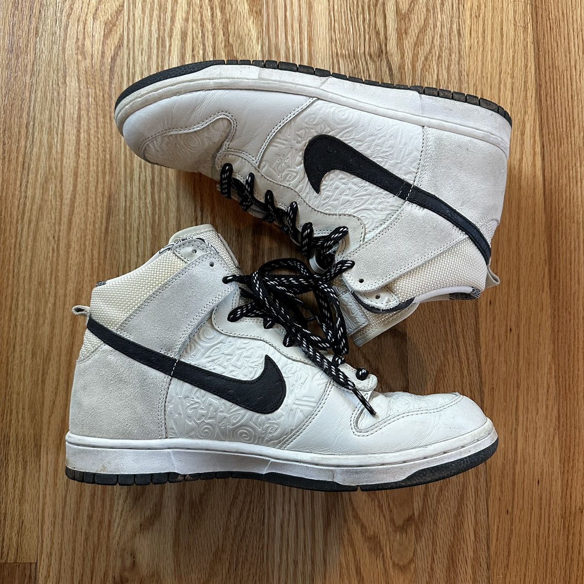 Nike × Stussy RARE 2006 Nike x Stüssy Dunk High World Tour Tokyo Size 9 Size US 9 / EU 42 - 2 Thumbnail