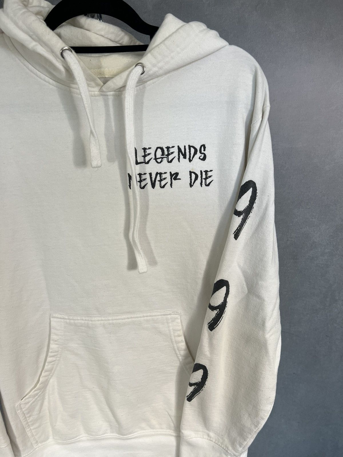 999 Club 999 legends never die Juice wrld memorial hoodie white M Size US M / EU 48-50 / 2 - 3 Thumbnail
