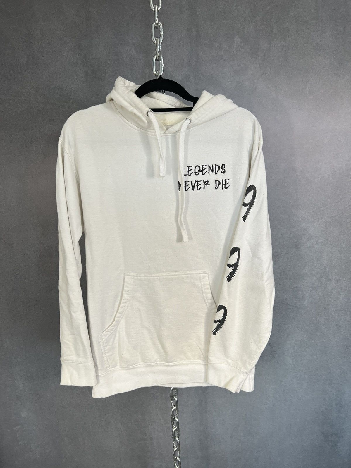 999 Club 999 legends never die Juice wrld memorial hoodie white M Size US M / EU 48-50 / 2 - 2 Thumbnail