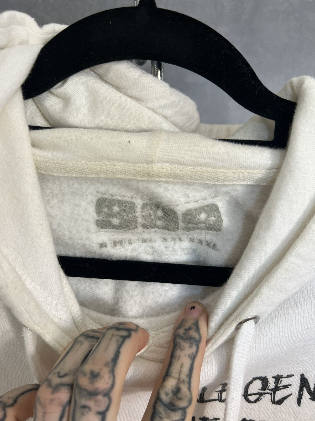999 Club 999 legends never die Juice wrld memorial hoodie white M Size US M / EU 48-50 / 2 - 4 Thumbnail
