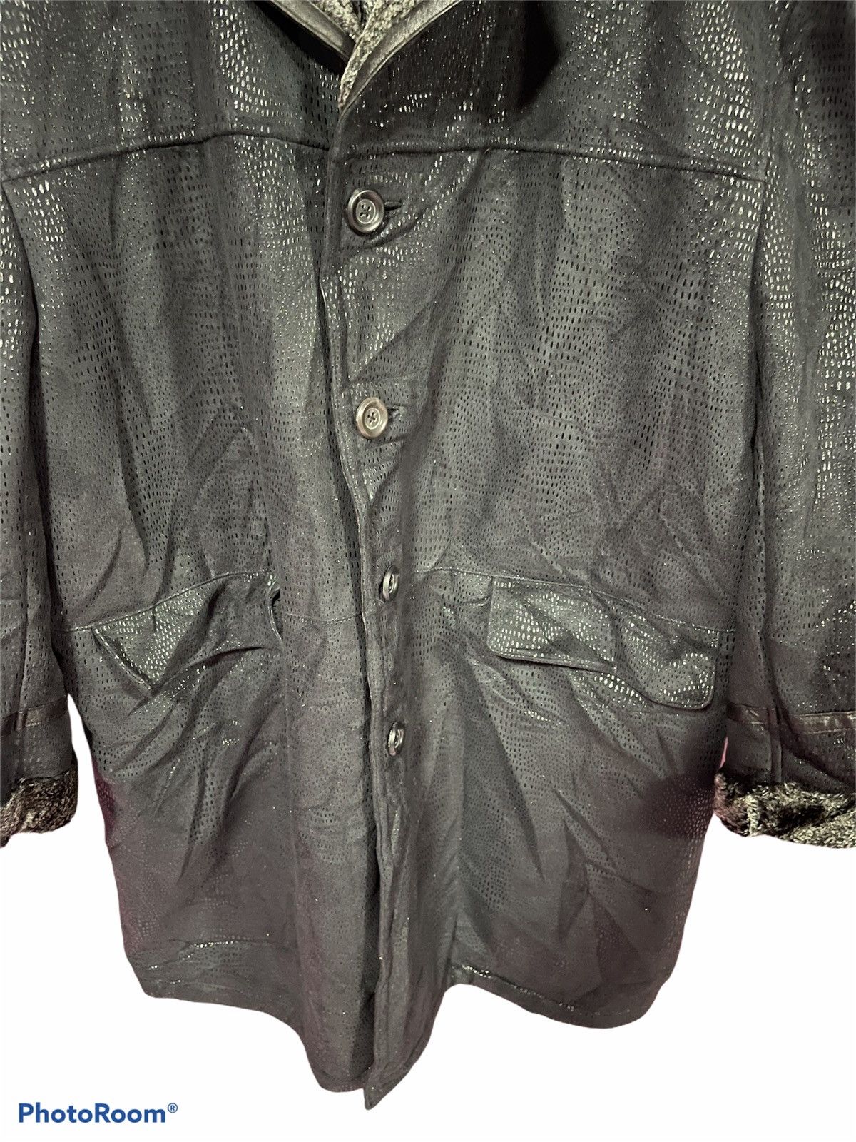 Japanese Brand V-MEN BLACK SIZE XL TRANCE COAT JAPAN Size US XL / EU 56 / 4 - 3 Thumbnail