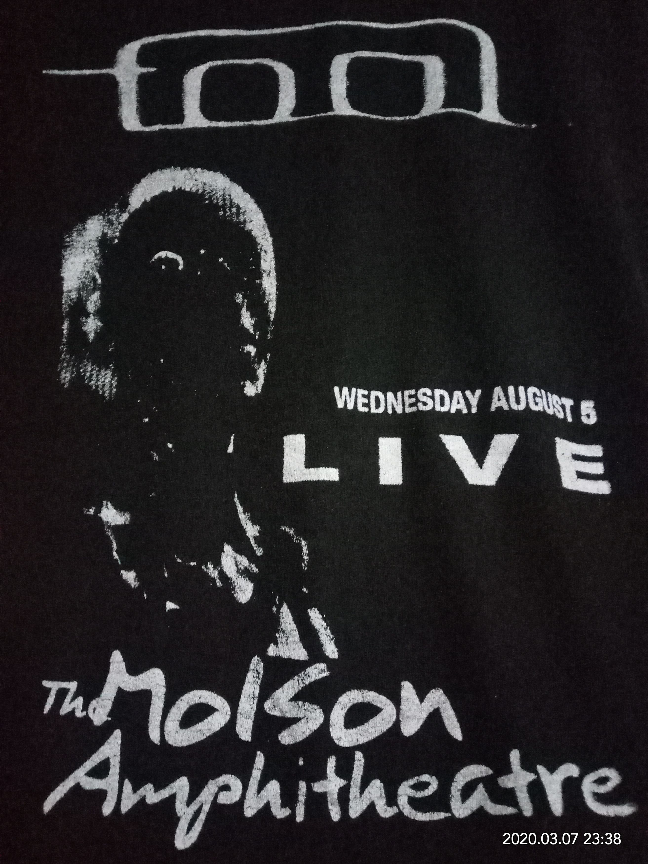 Band Tees Vintage 90s Tool Band Live The Molsom Amphitheatre bootleg Size US XL / EU 56 / 4 - 4 Thumbnail