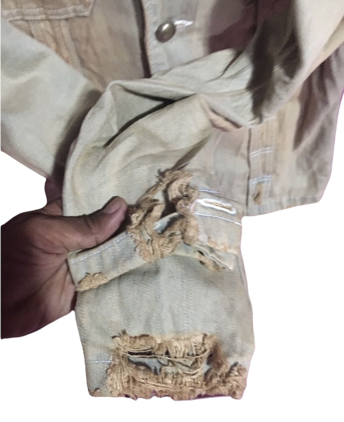 PPFM 🔥RARE🔥PPFM LIGHT BLUE SIZE L JACKET JEANS Size US L / EU 52-54 / 3 - 8 Thumbnail