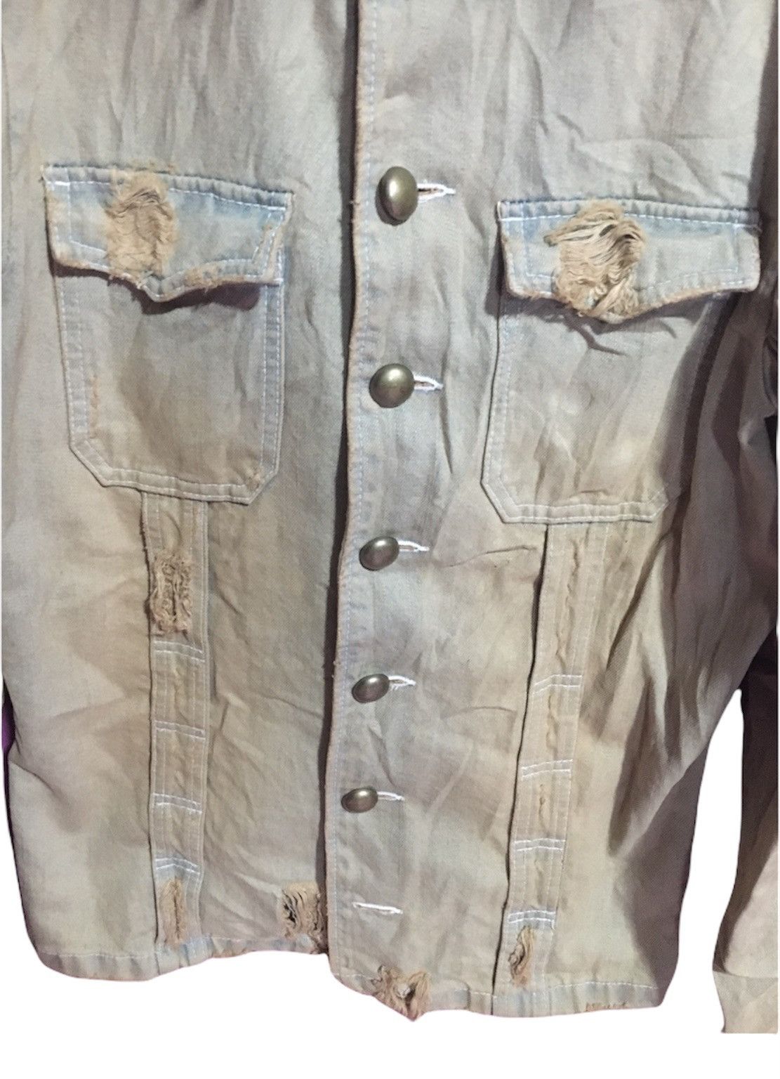 PPFM 🔥RARE🔥PPFM LIGHT BLUE SIZE L JACKET JEANS Size US L / EU 52-54 / 3 - 11 Thumbnail