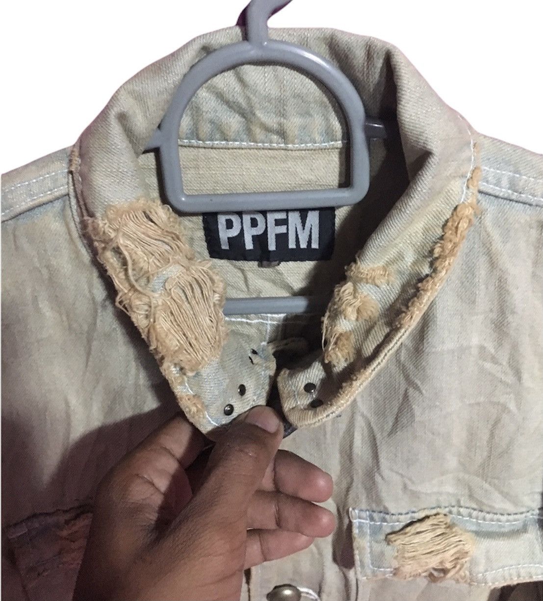 PPFM 🔥RARE🔥PPFM LIGHT BLUE SIZE L JACKET JEANS Size US L / EU 52-54 / 3 - 4 Thumbnail