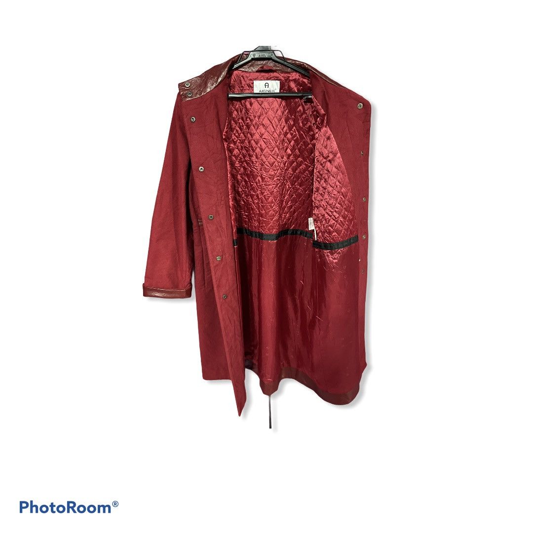 Aigner AIGNER RED SIZE M TRANCE COAT ITALY Size US M / EU 48-50 / 2 - 5 Thumbnail
