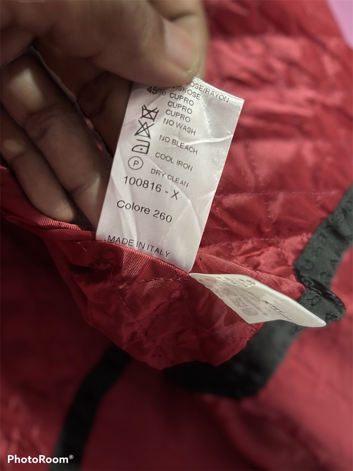 Aigner AIGNER RED SIZE M TRANCE COAT ITALY Size US M / EU 48-50 / 2 - 6 Thumbnail