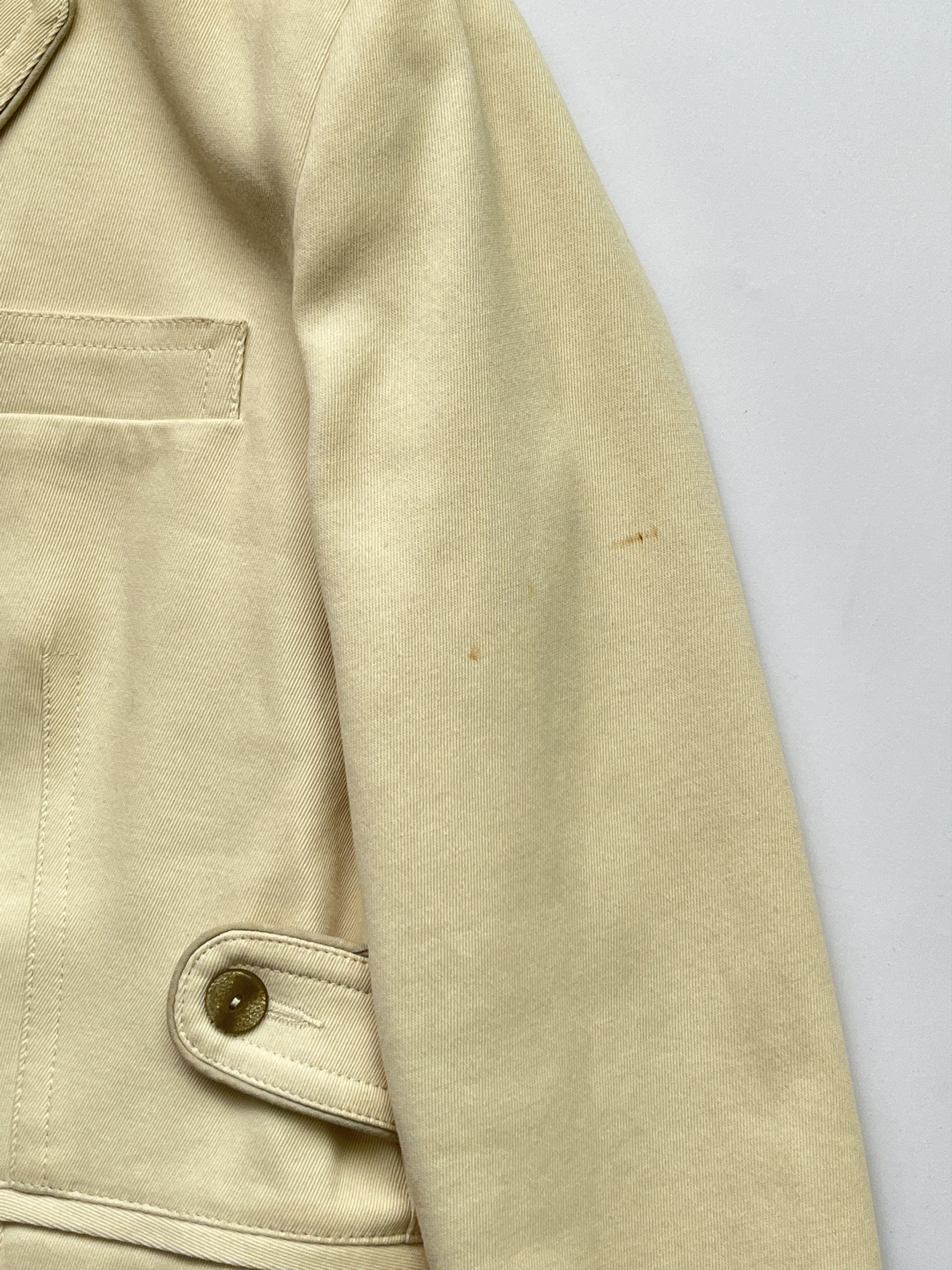 Alexander McQueen ⚡️QUICK SALE⚡️1996 Alexander McQueen Beige Jacket Blazer Size L / US 10 / IT 46 - 8 Thumbnail