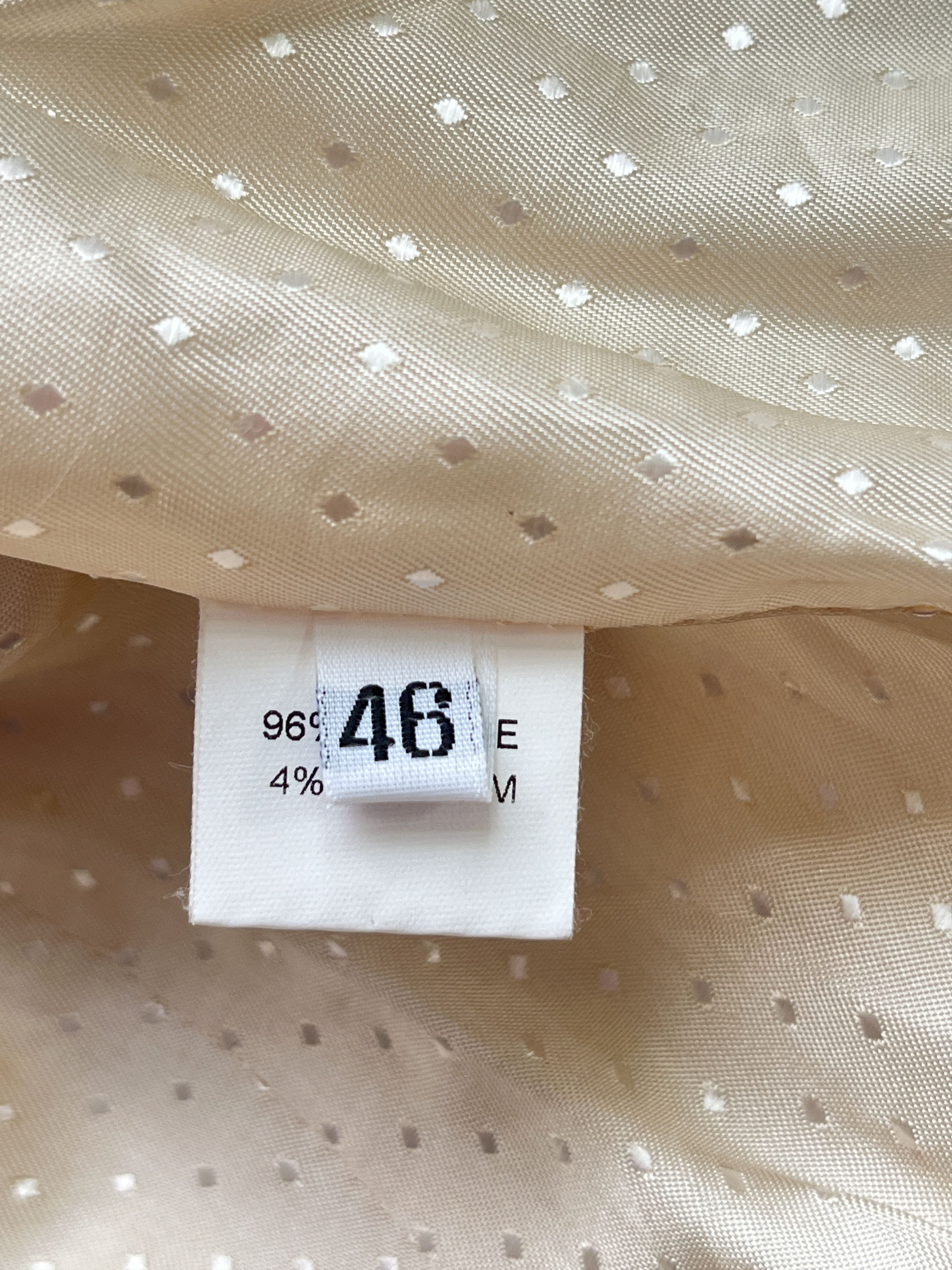 Alexander McQueen ⚡️QUICK SALE⚡️1996 Alexander McQueen Beige Jacket Blazer Size L / US 10 / IT 46 - 4 Thumbnail