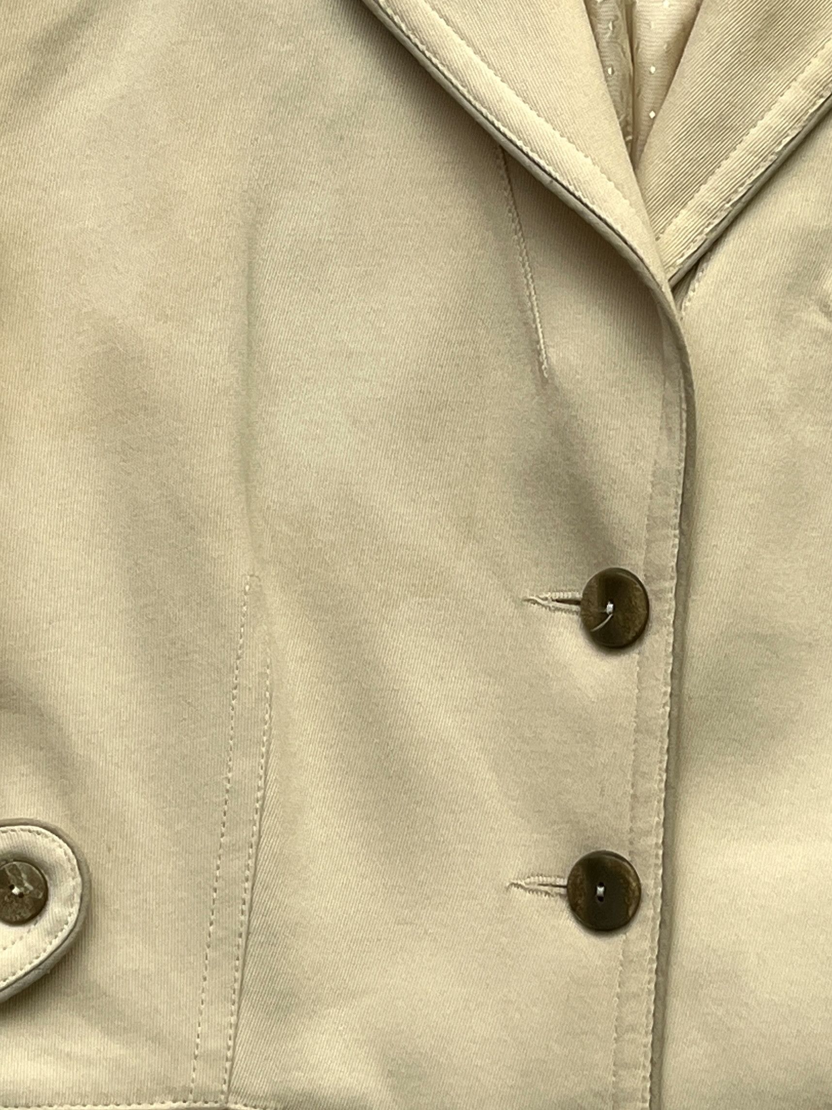 Alexander McQueen ⚡️QUICK SALE⚡️1996 Alexander McQueen Beige Jacket Blazer Size L / US 10 / IT 46 - 7 Thumbnail
