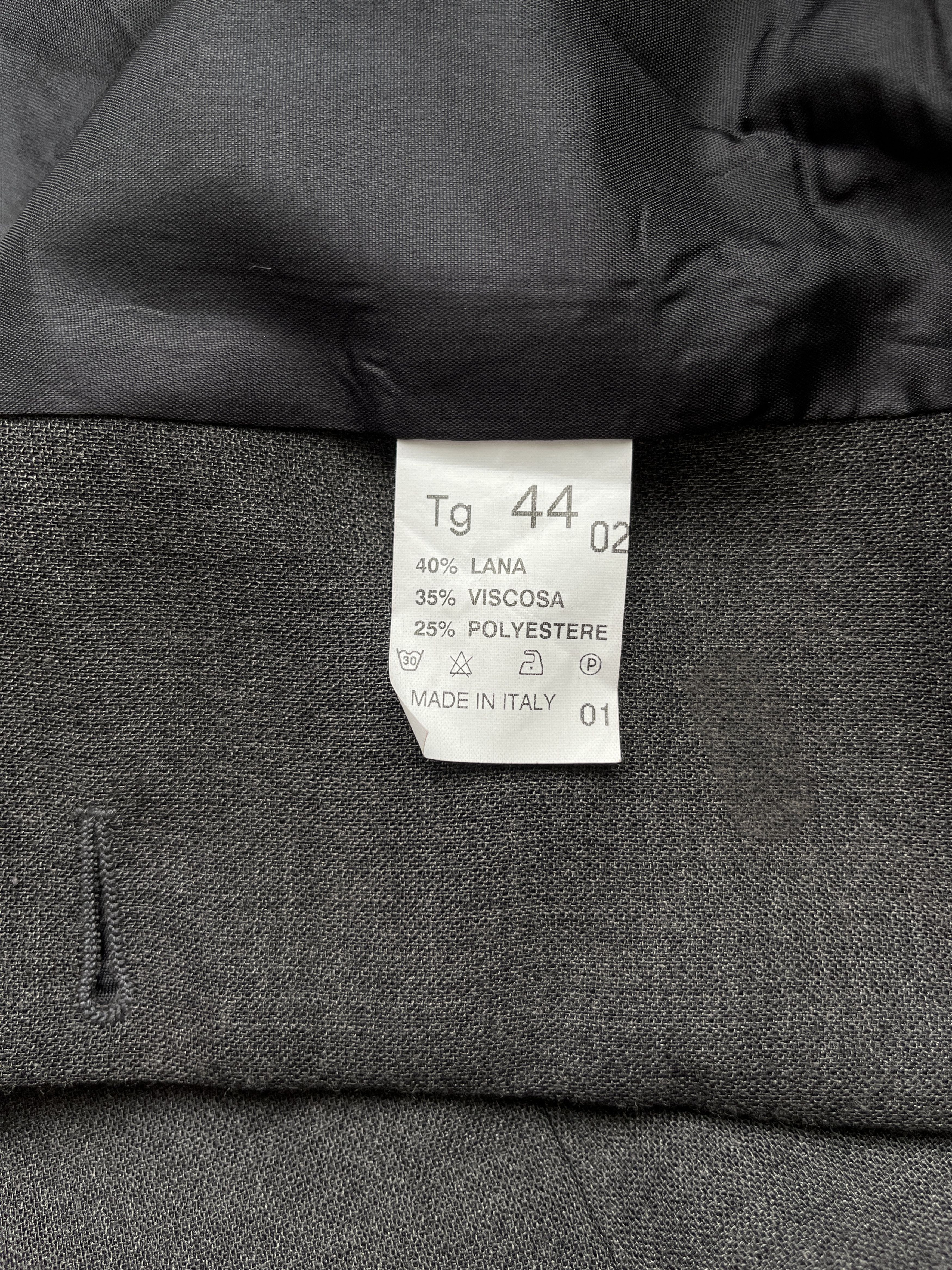 Alexander McQueen ⚡️QUICK SALE⚡️1996 Alexander McQueen Dark Grey Blazer Jacket Size M / US 6-8 / IT 42-44 - 4 Thumbnail