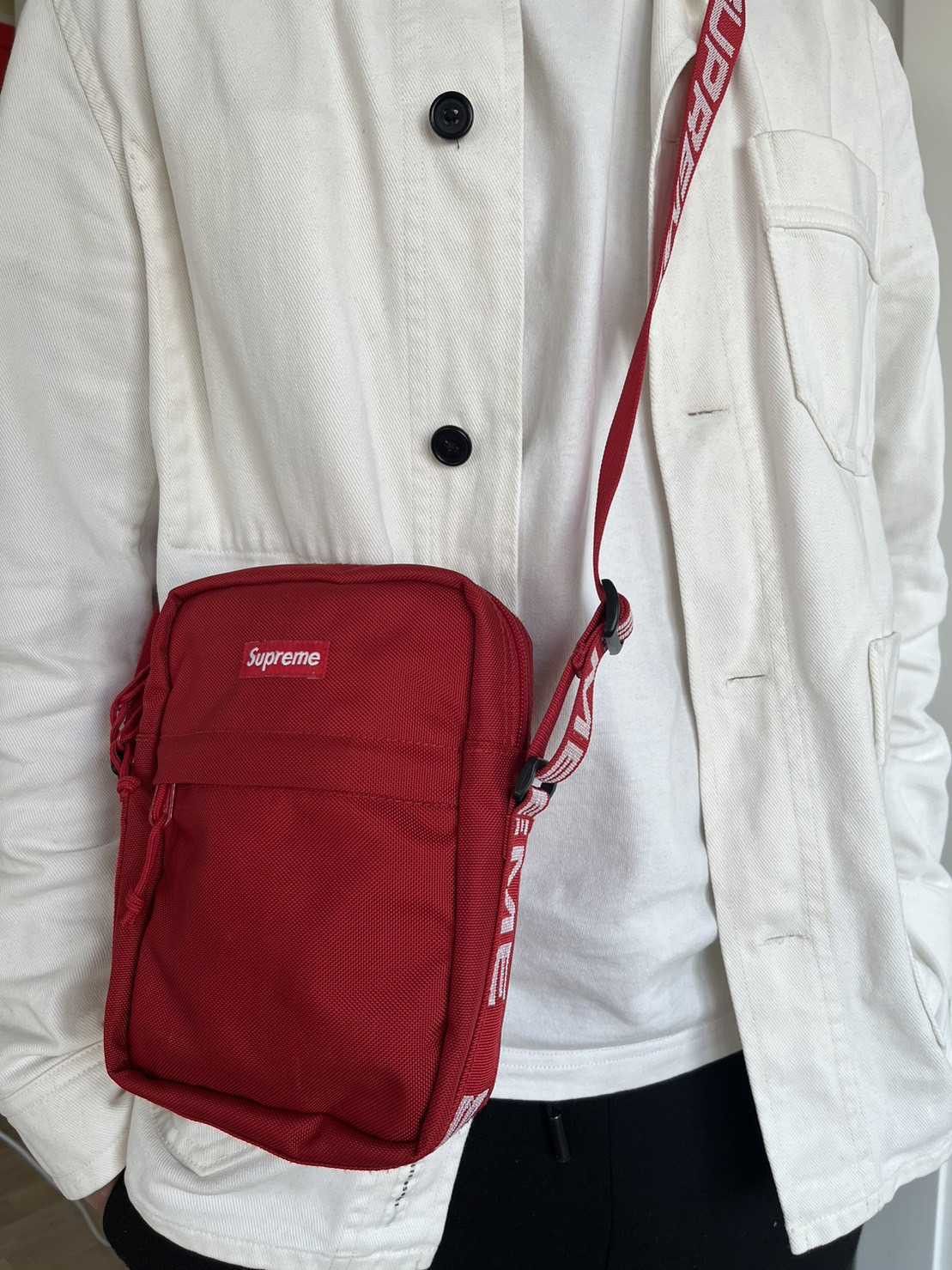 Supreme Supreme Shoulder bag SS18 Red Bag Grailed