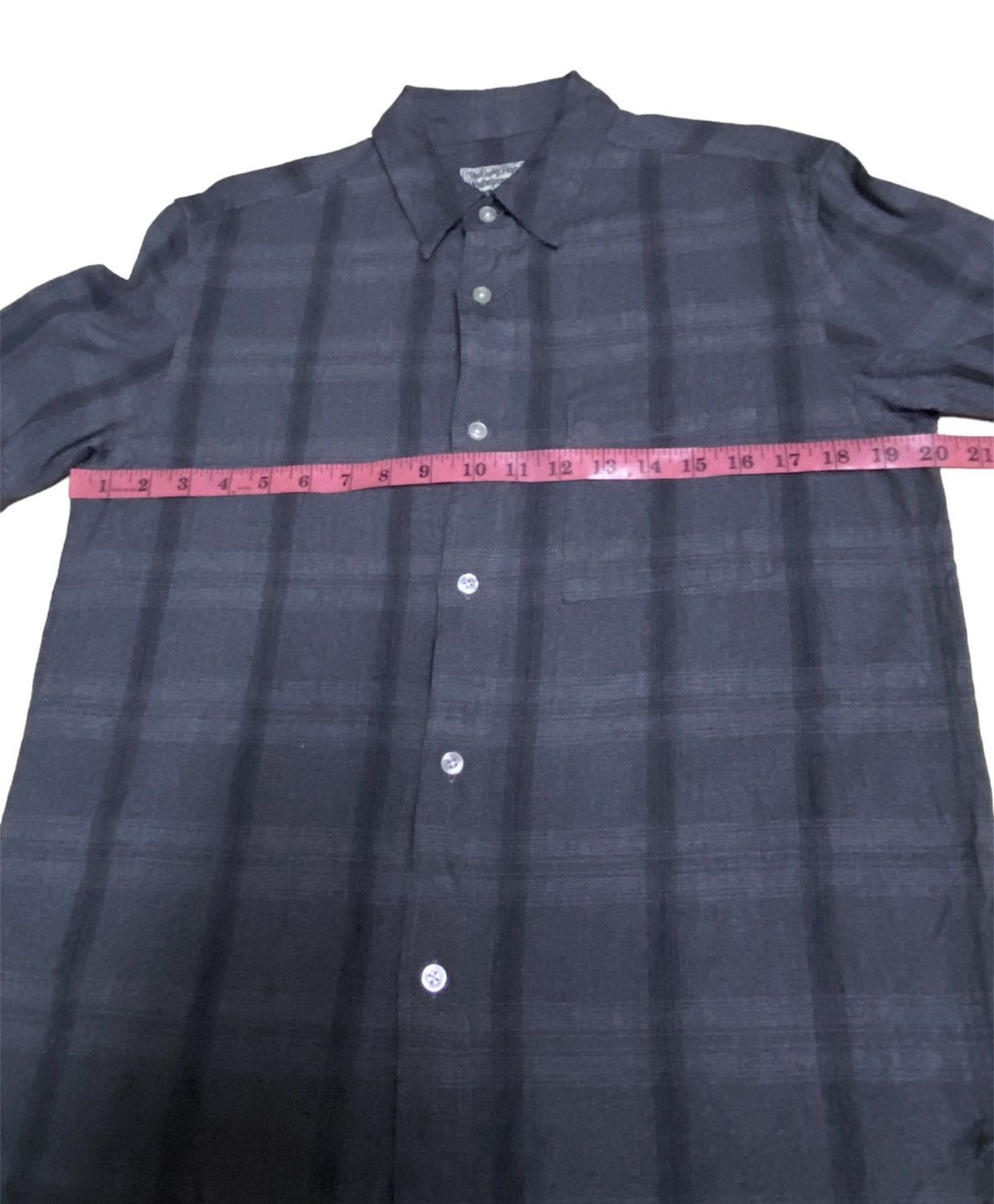 Wacko Maria Wacko Maria Classic Ombray Check Rayon Button Up Size US M / EU 48-50 / 2 - 5 Thumbnail