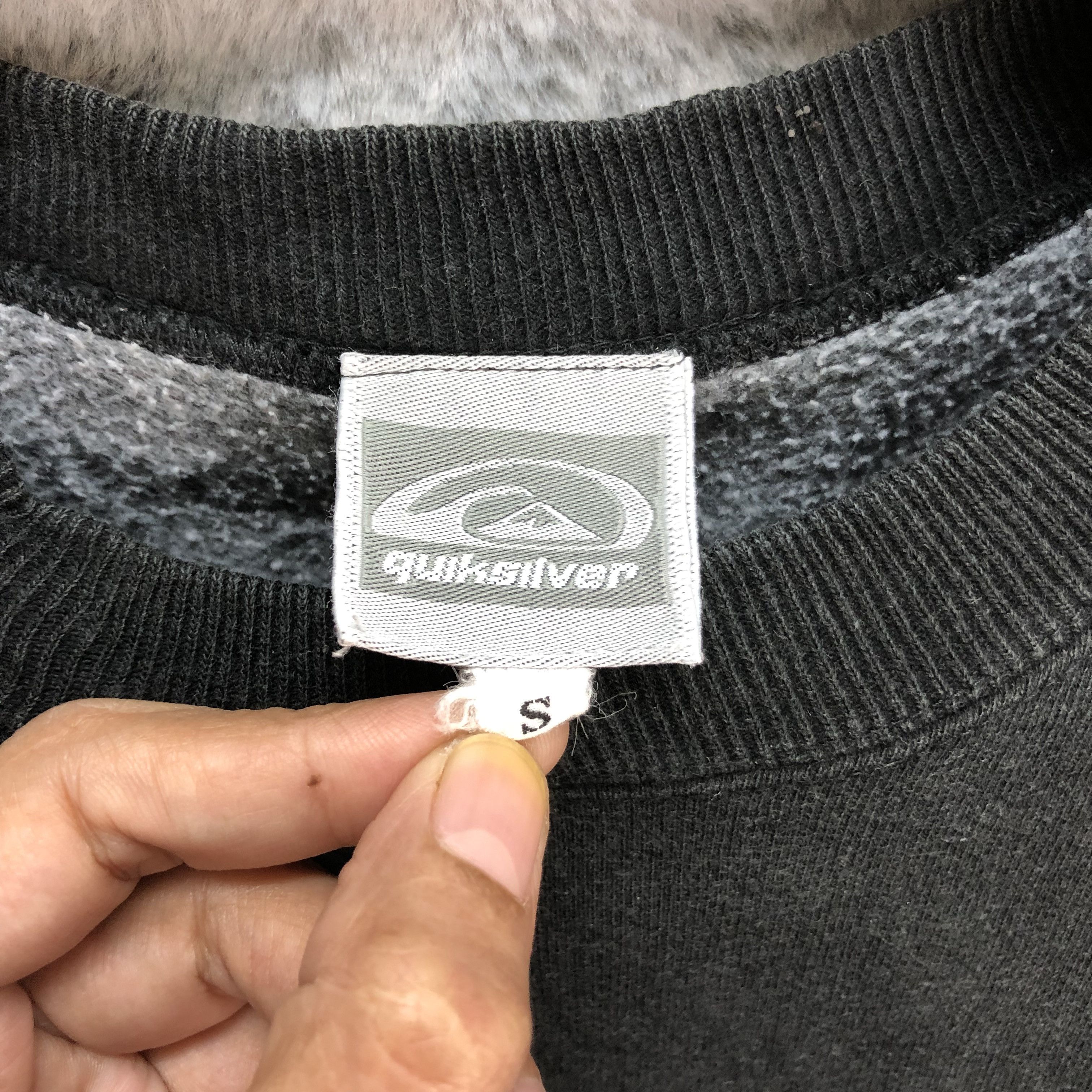 Quiksilver VINTAGE 90s QUIKSILVER BIG LOGO SWEATSHIRTS #5226-180 Size US S / EU 44-46 / 1 - 8 Thumbnail