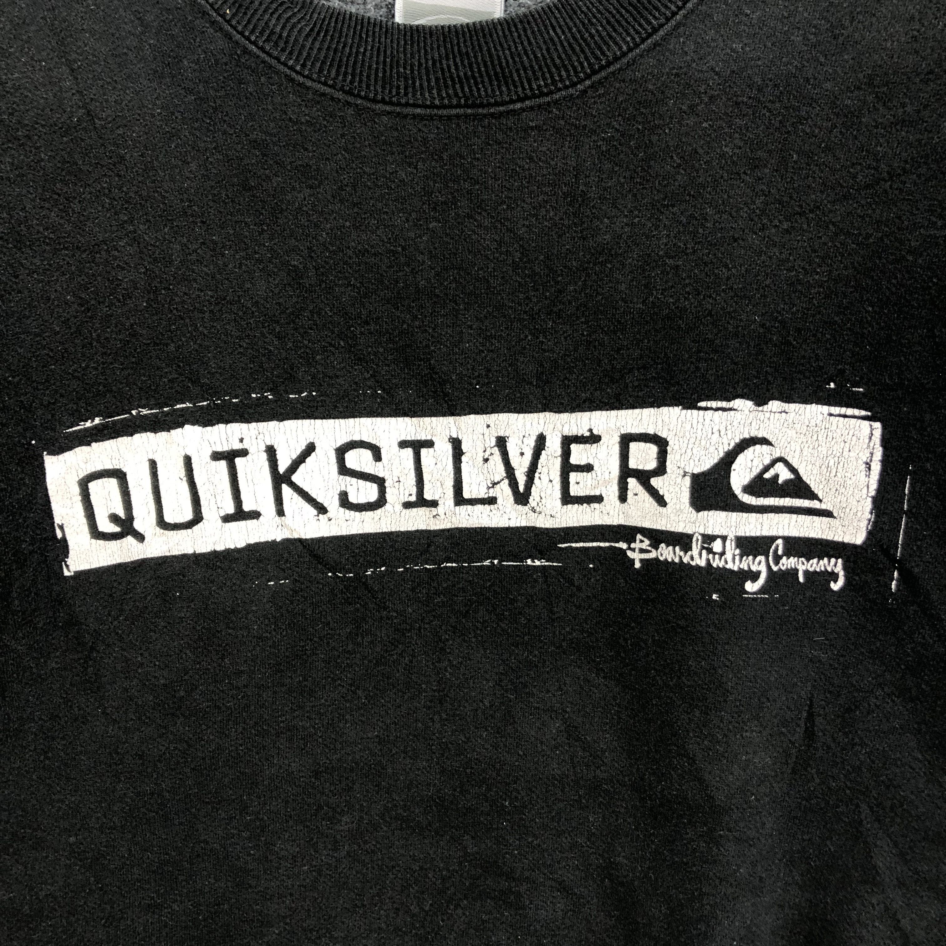 Quiksilver VINTAGE 90s QUIKSILVER BIG LOGO SWEATSHIRTS #5226-180 Size US S / EU 44-46 / 1 - 3 Thumbnail