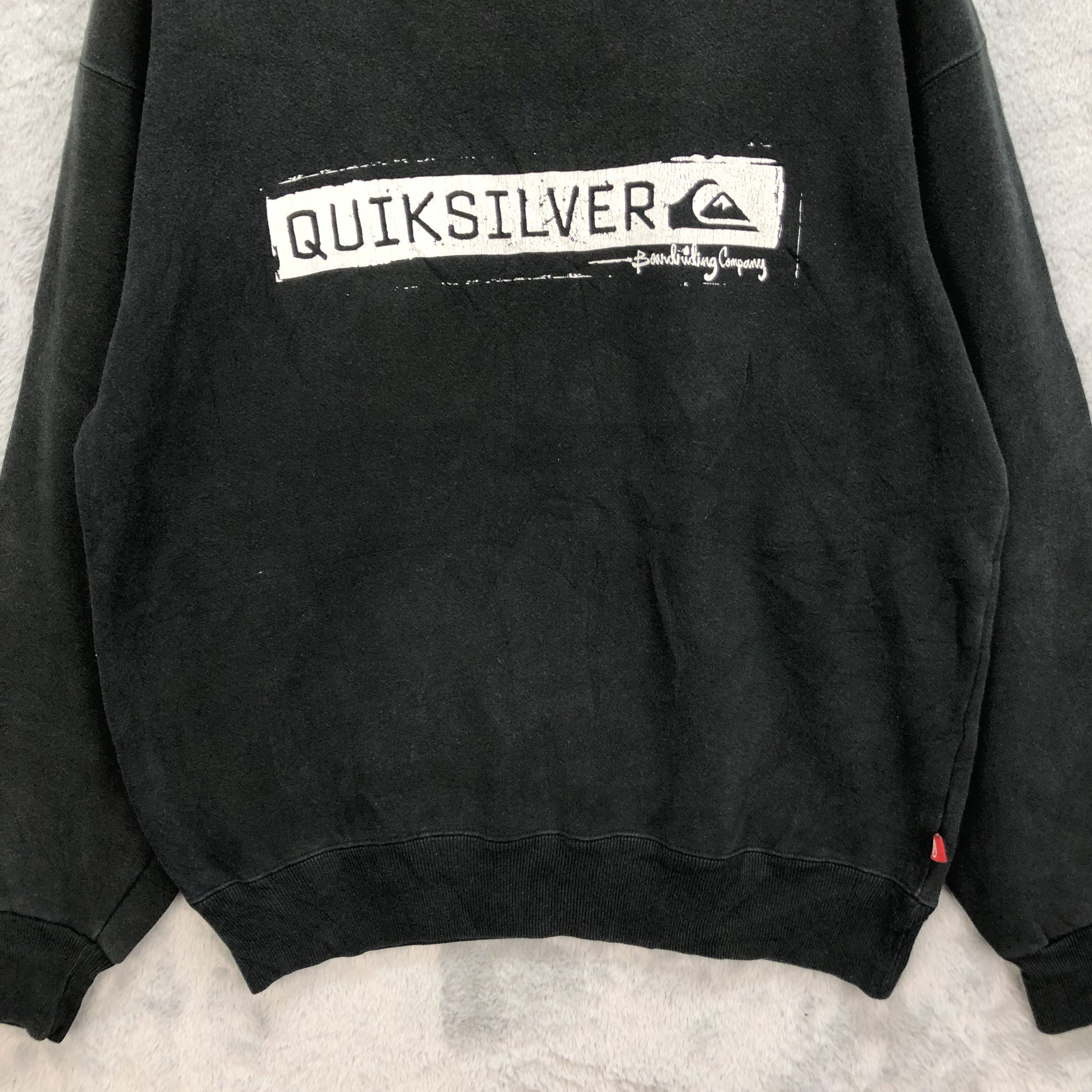 Quiksilver VINTAGE 90s QUIKSILVER BIG LOGO SWEATSHIRTS #5226-180 Size US S / EU 44-46 / 1 - 4 Thumbnail