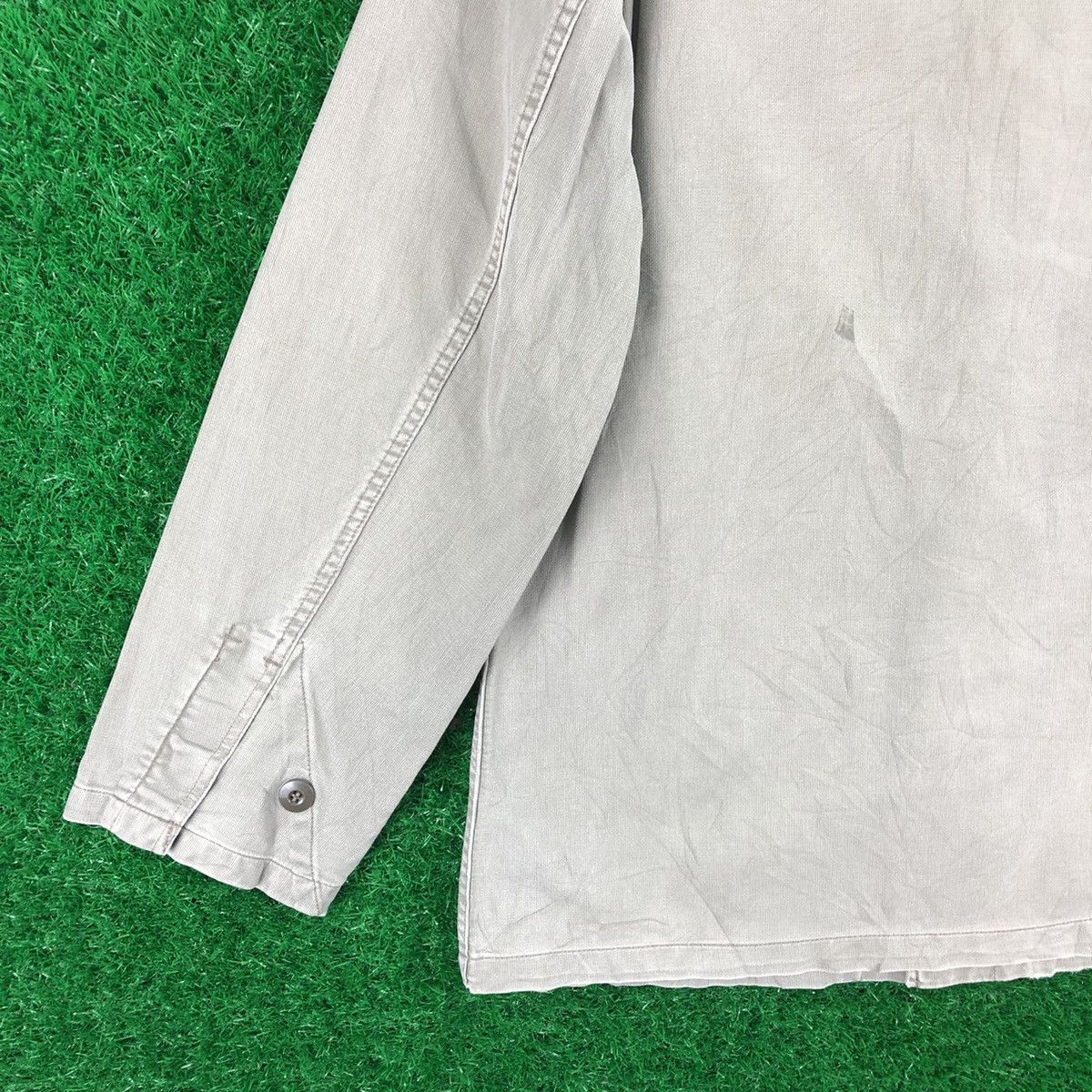 Uniform Wares Vintage 90's German Army Olive Dark Shirts Double Pocket Size US M / EU 48-50 / 2 - 6 Thumbnail