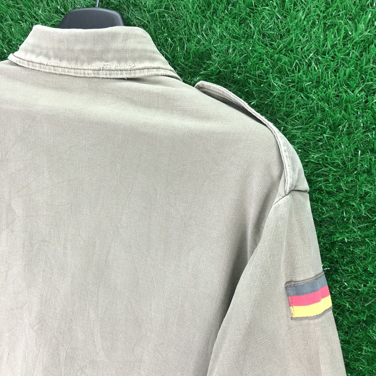 Uniform Wares Vintage 90's German Army Olive Dark Shirts Double Pocket Size US M / EU 48-50 / 2 - 5 Thumbnail