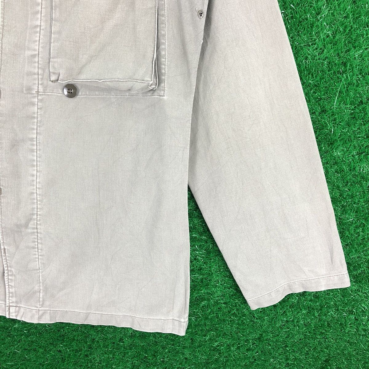 Uniform Wares Vintage 90's German Army Olive Dark Shirts Double Pocket Size US M / EU 48-50 / 2 - 3 Thumbnail