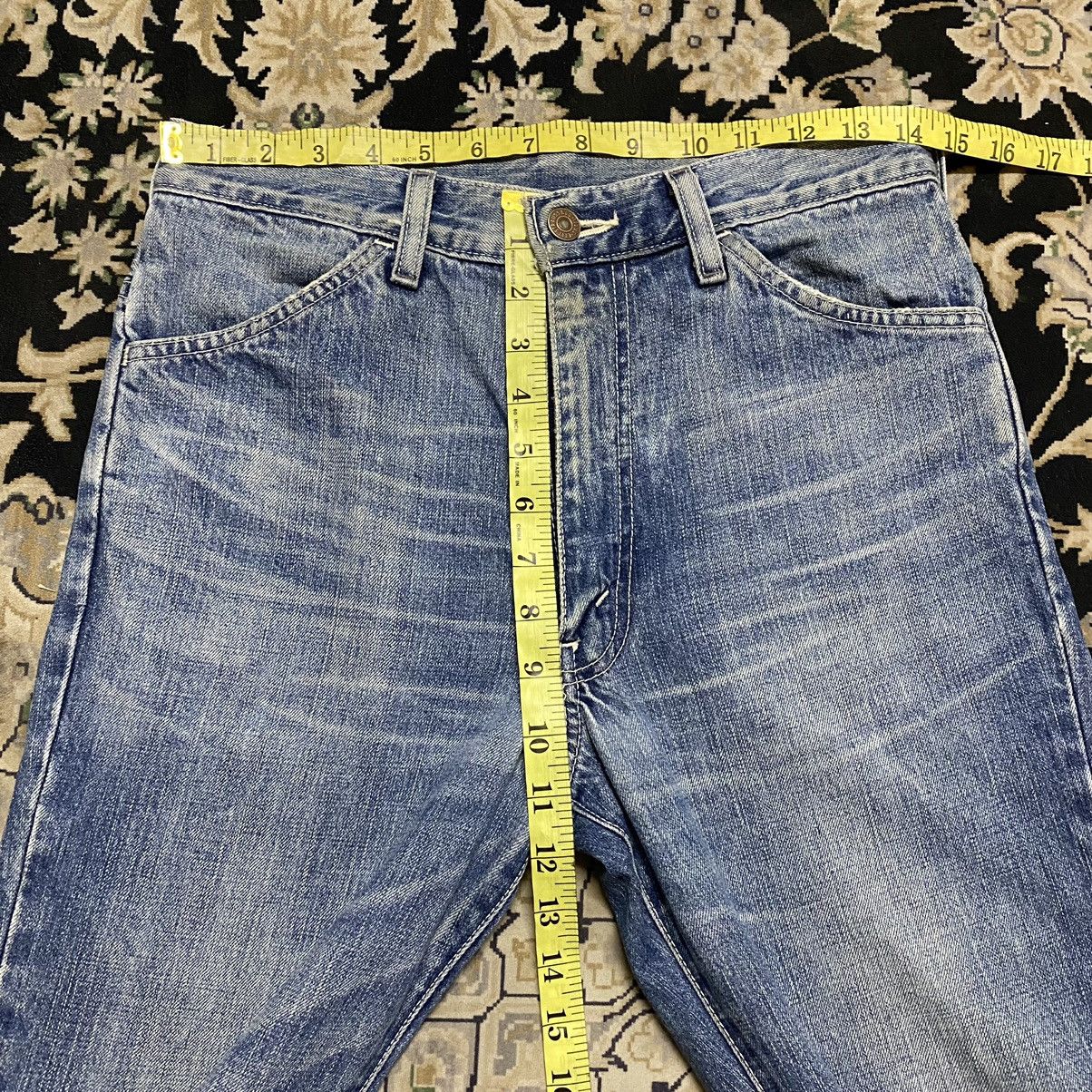 Levi's N.Hoolywood x Levis 646 Oiled Stained Flare Jeans Size US 29 - 21 Thumbnail