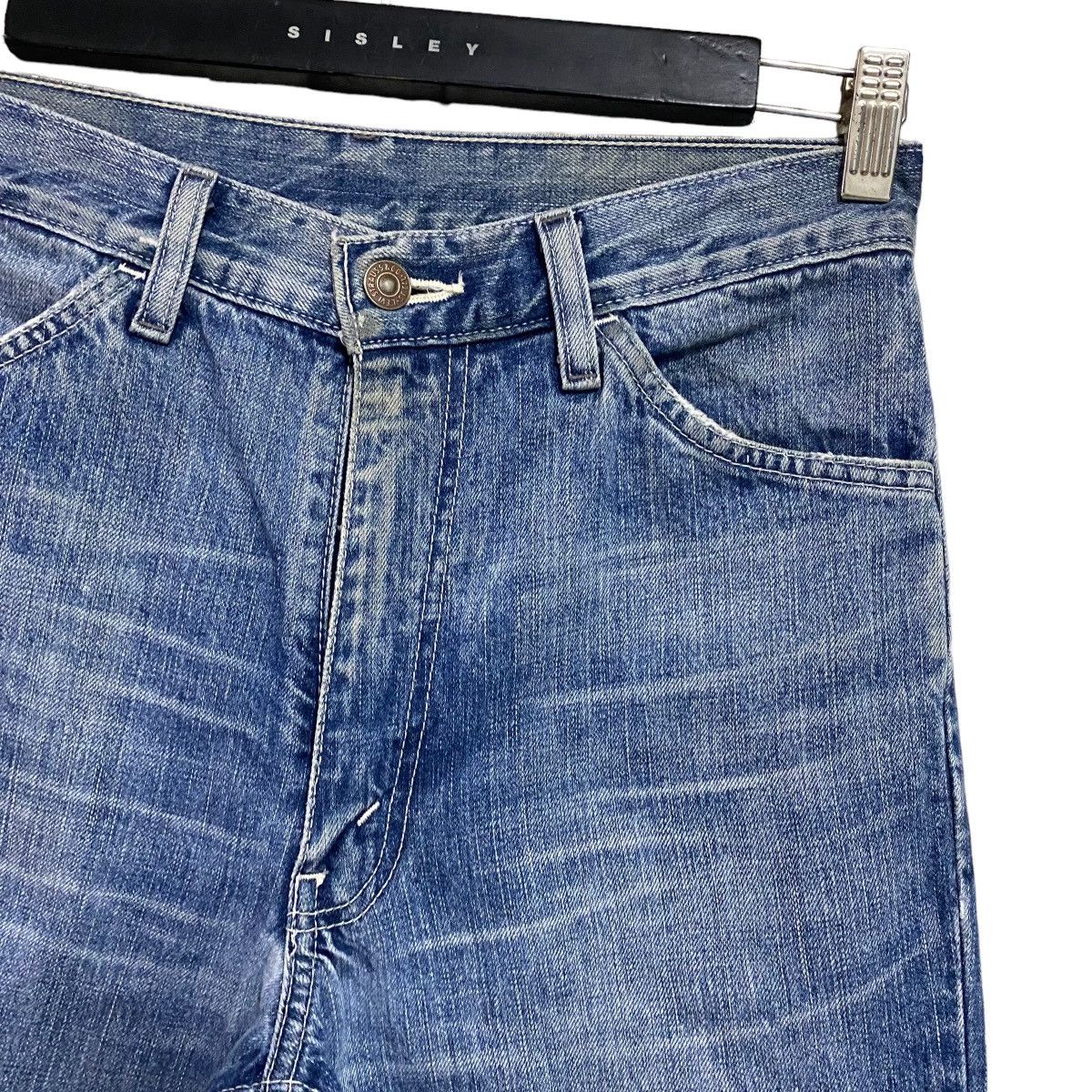 Levi's N.Hoolywood x Levis 646 Oiled Stained Flare Jeans Size US 29 - 5 Thumbnail