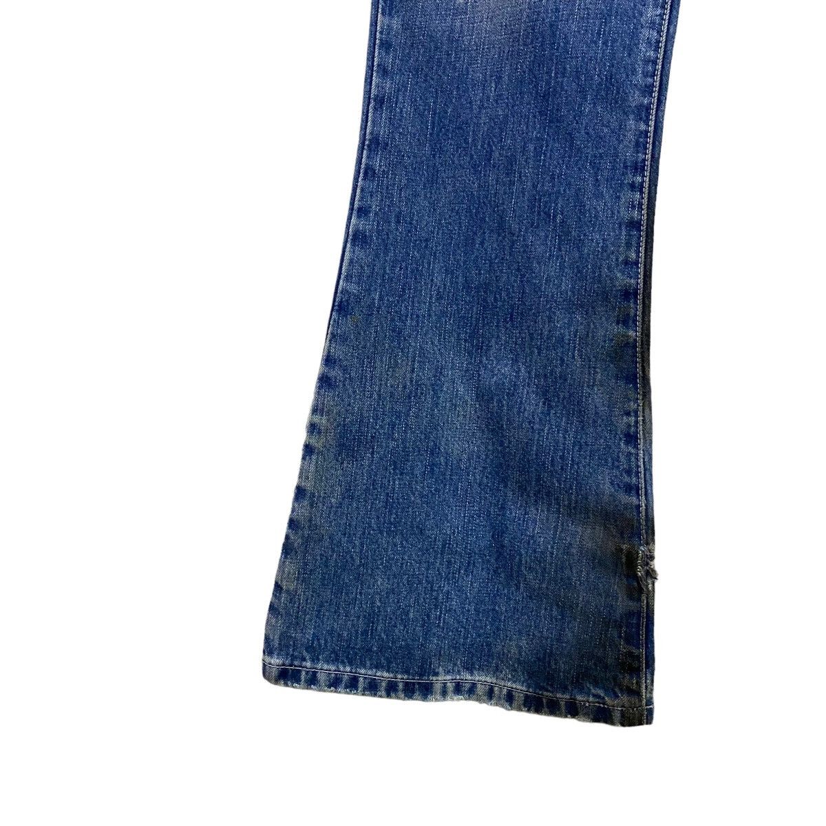Levi's N.Hoolywood x Levis 646 Oiled Stained Flare Jeans Size US 29 - 8 Thumbnail