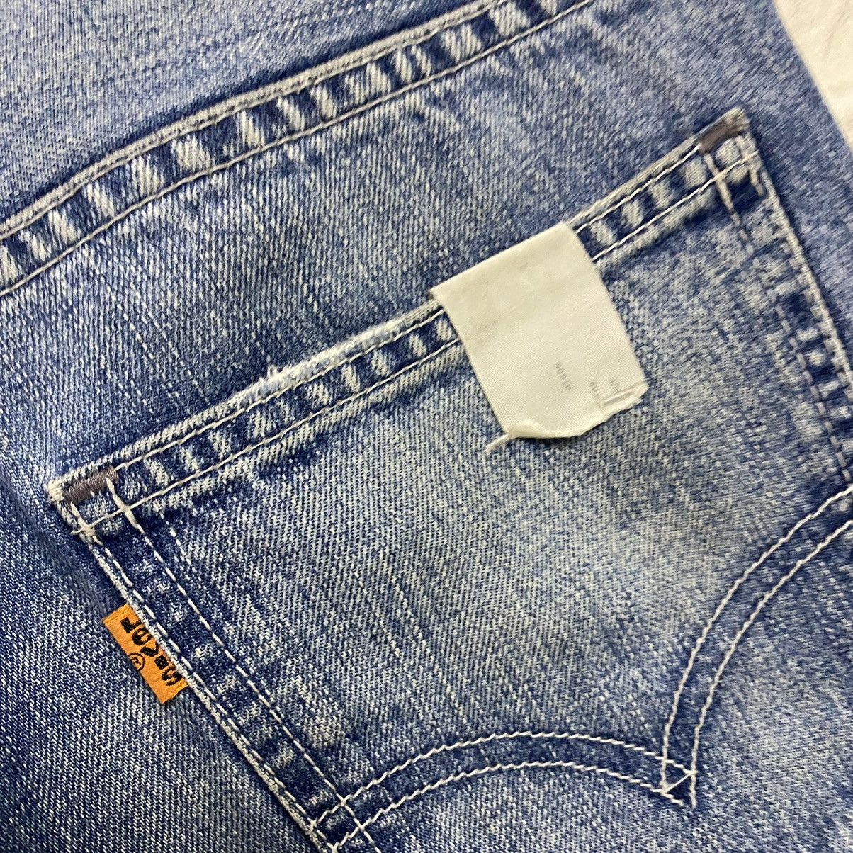 Levi's N.Hoolywood x Levis 646 Oiled Stained Flare Jeans Size US 29 - 16 Thumbnail